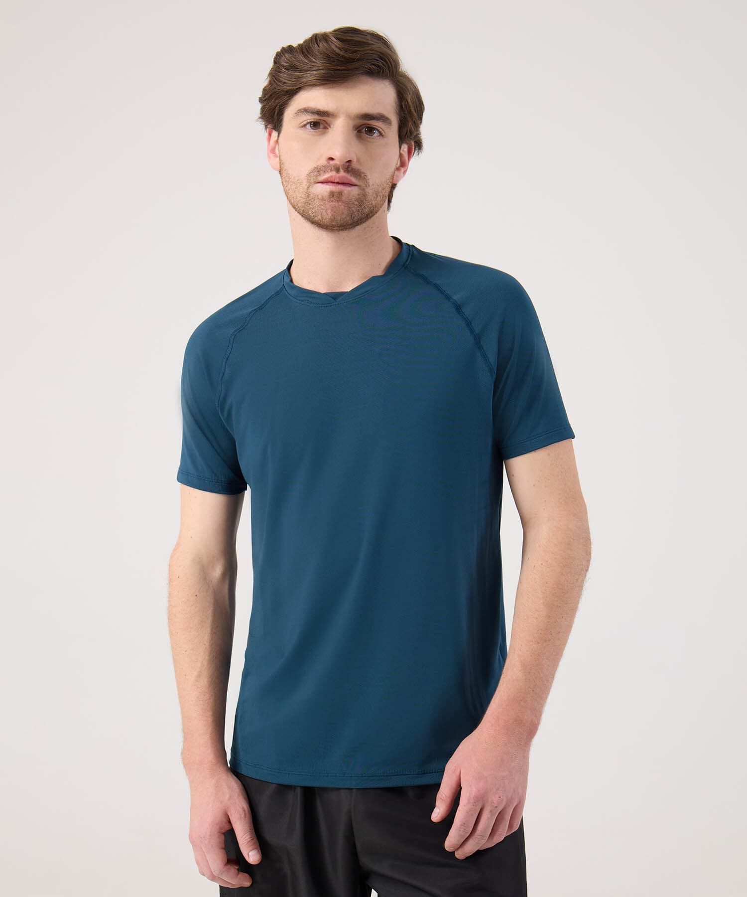 Camiseta Sabana de Ciudad azul marino para hombre, vista principal