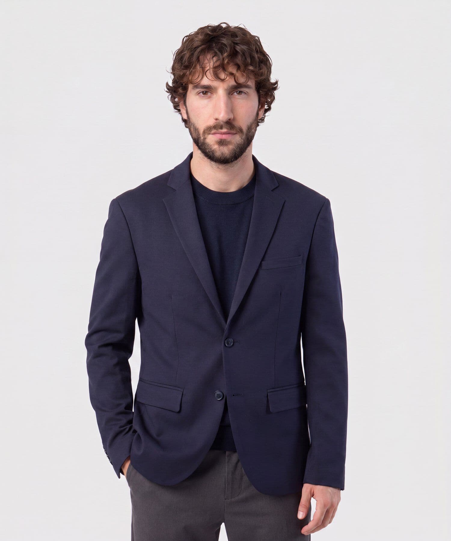 Chaqueta Salina Urbano azul marino para hombre, vista principal