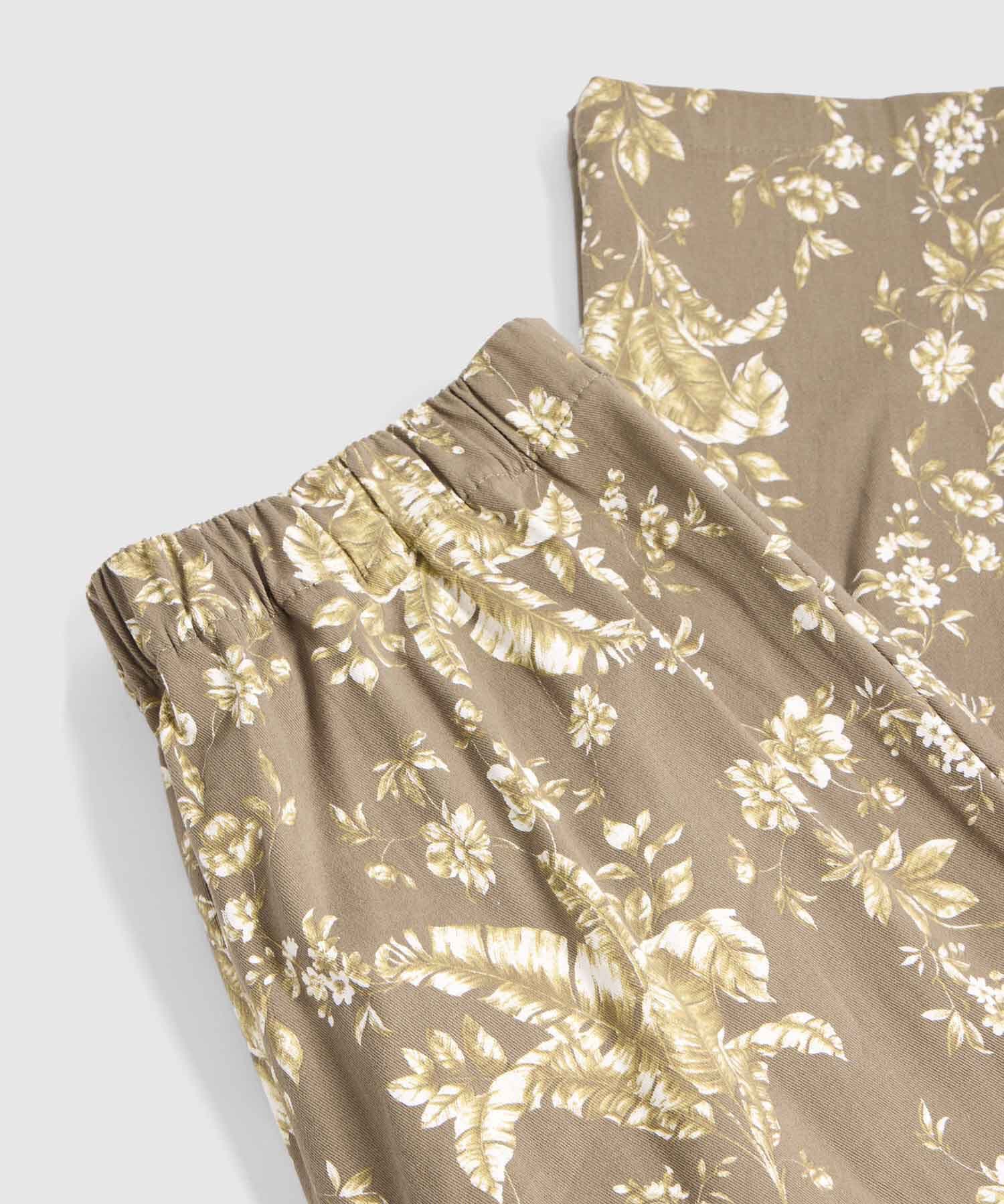 Pantalón Orquídea de Noche verde oliva para mujer, vista 3