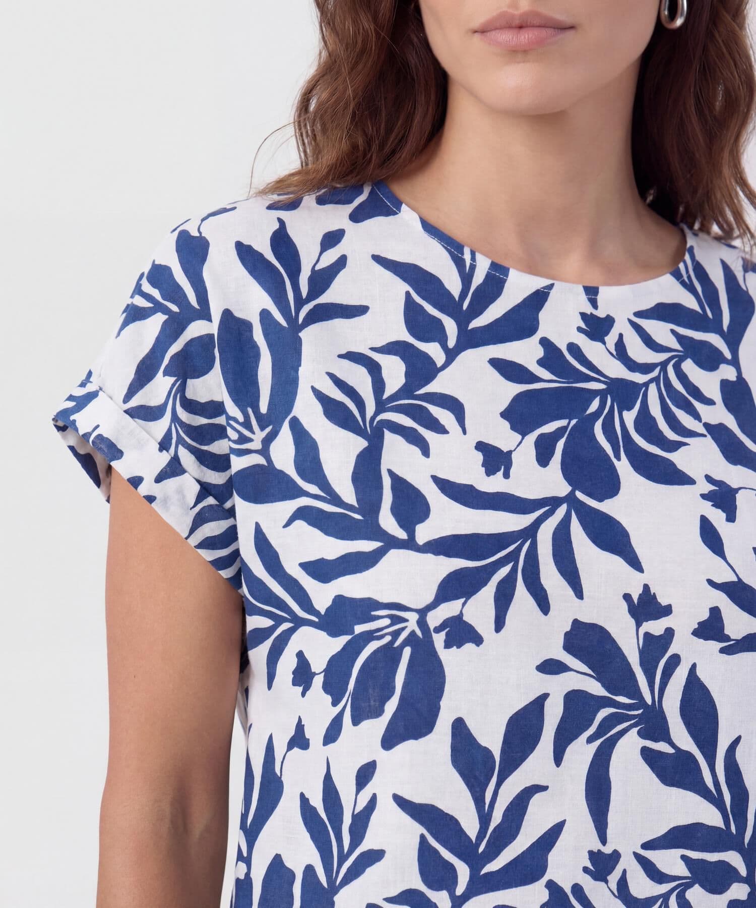 Blusa Isadora Sastre blanco para mujer, vista 3