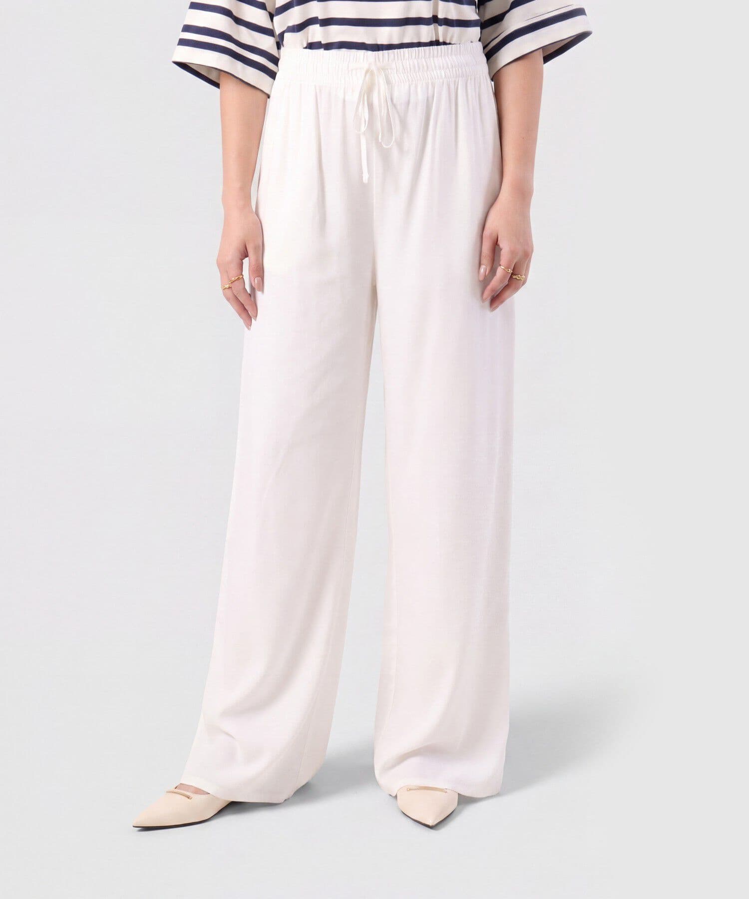 Pantalón Marea Texturizado blanco para mujer, vista principal