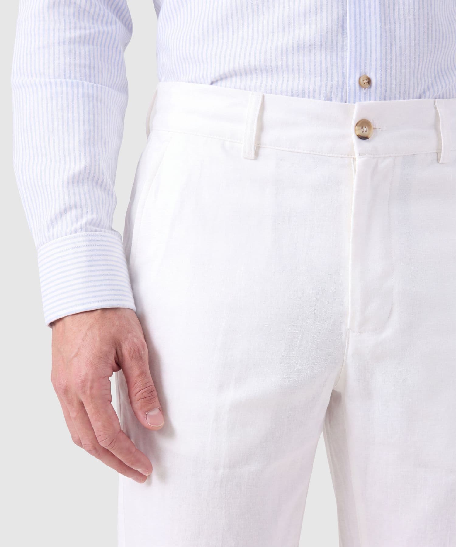 Bermuda Lumbre Urbano blanco para hombre, vista 3
