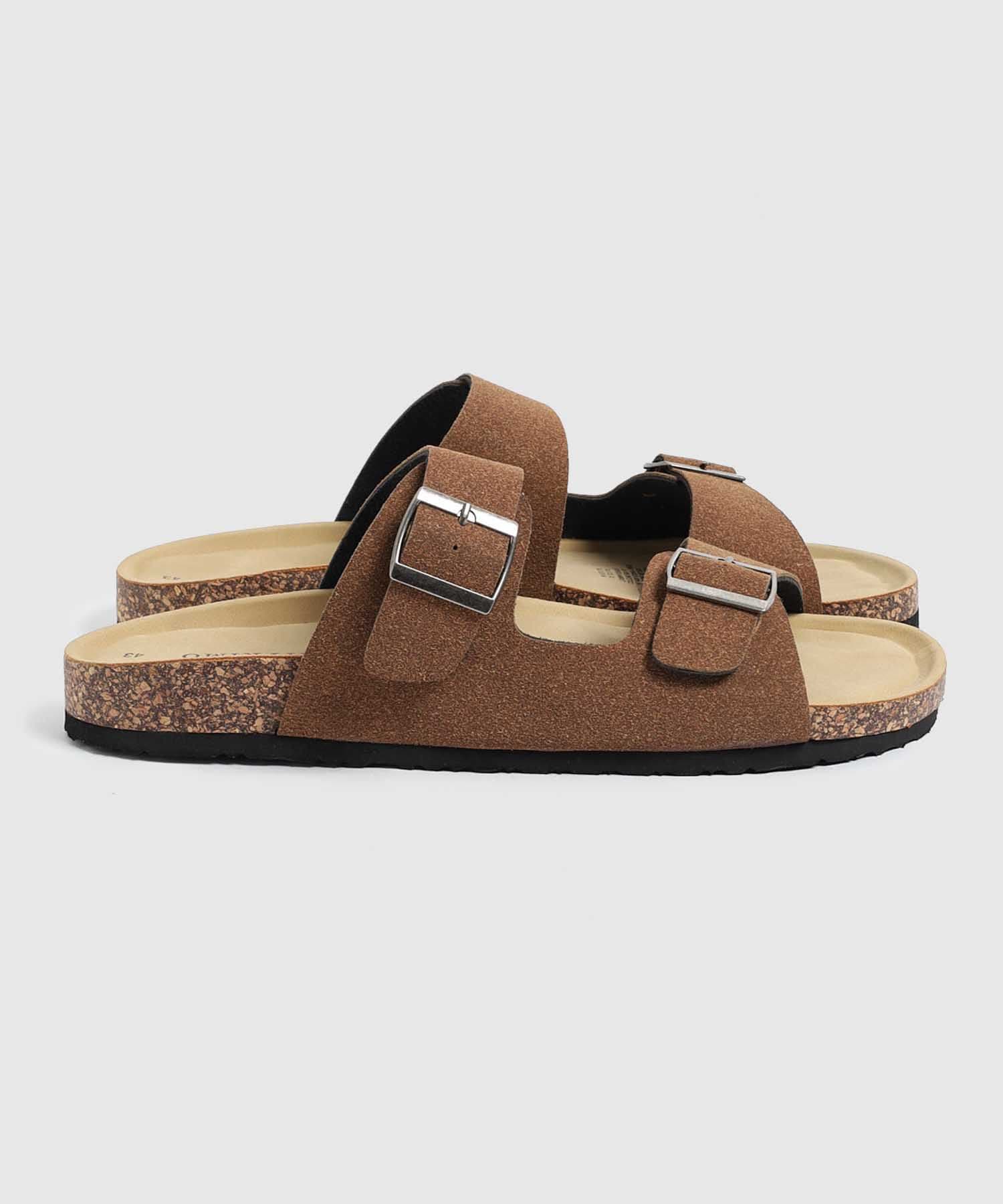 Sandalia Horizonte Edición Lino café para hombre, vista 2