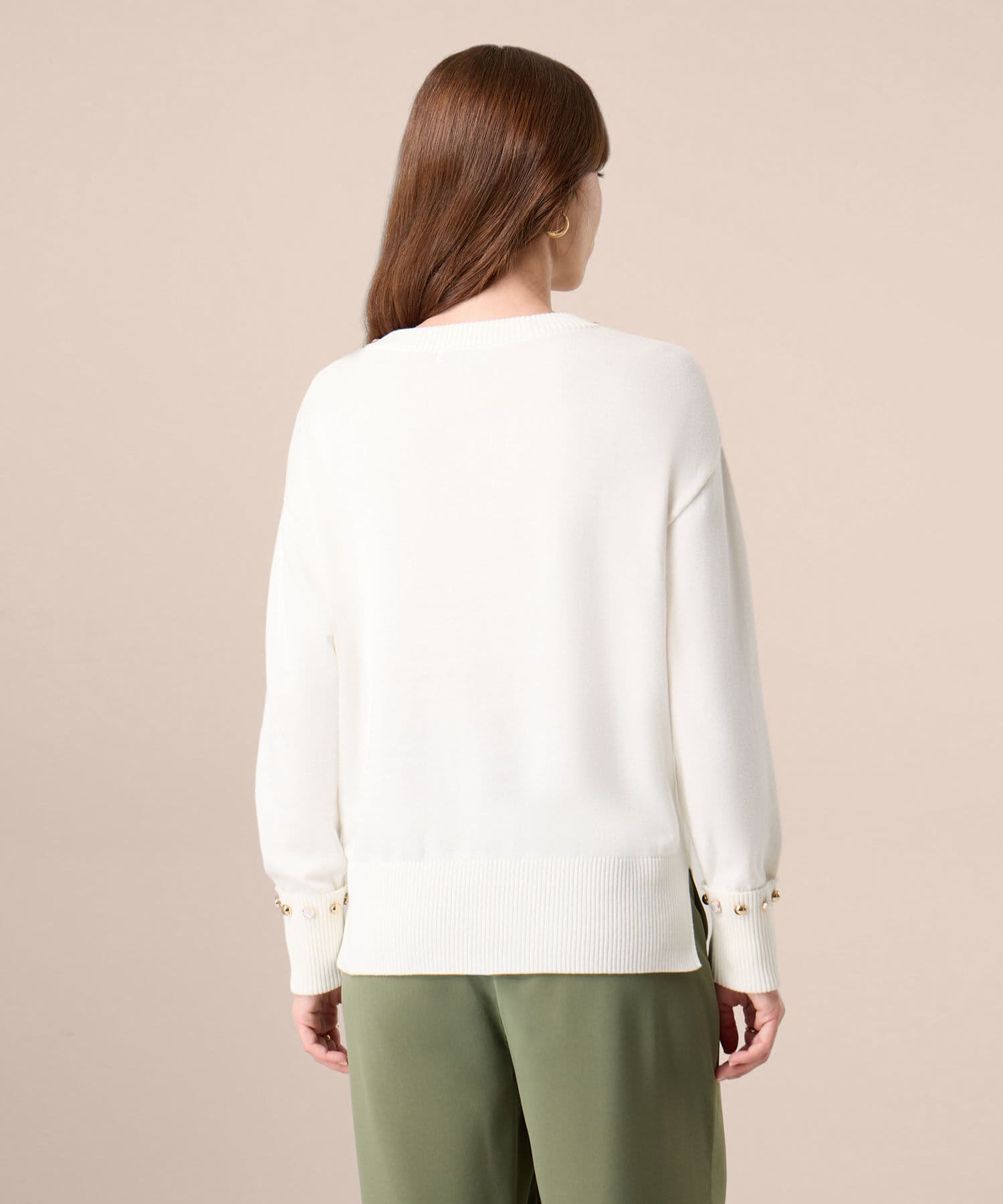 Buzo Bahía Urbano blanco para mujer, vista 6