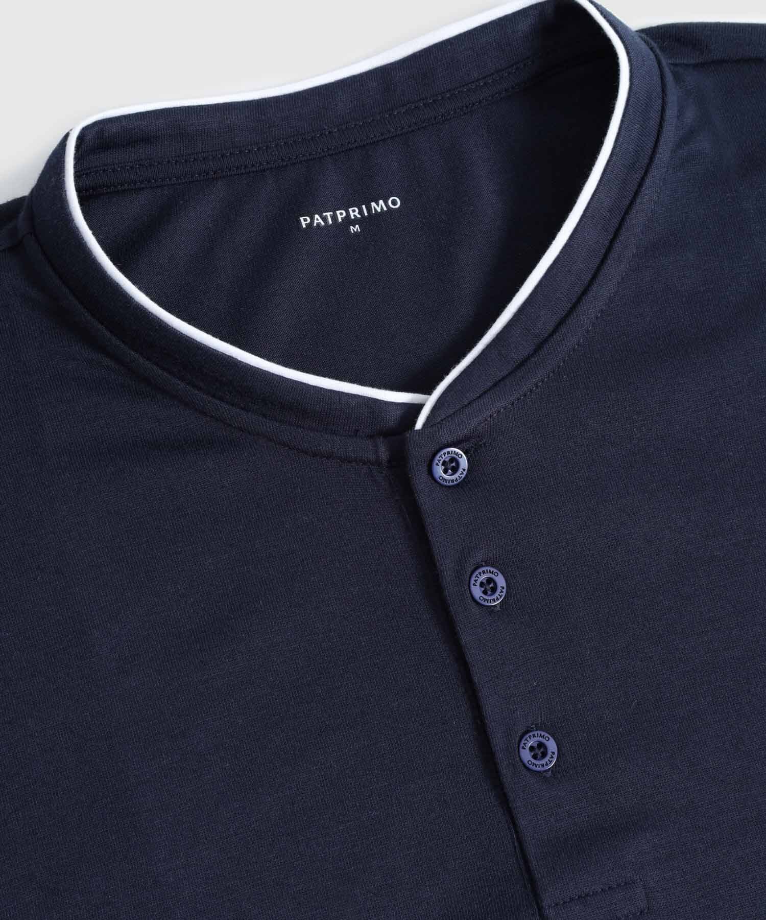 Pijama Cedro de Ciudad azul marino para hombre, vista 5