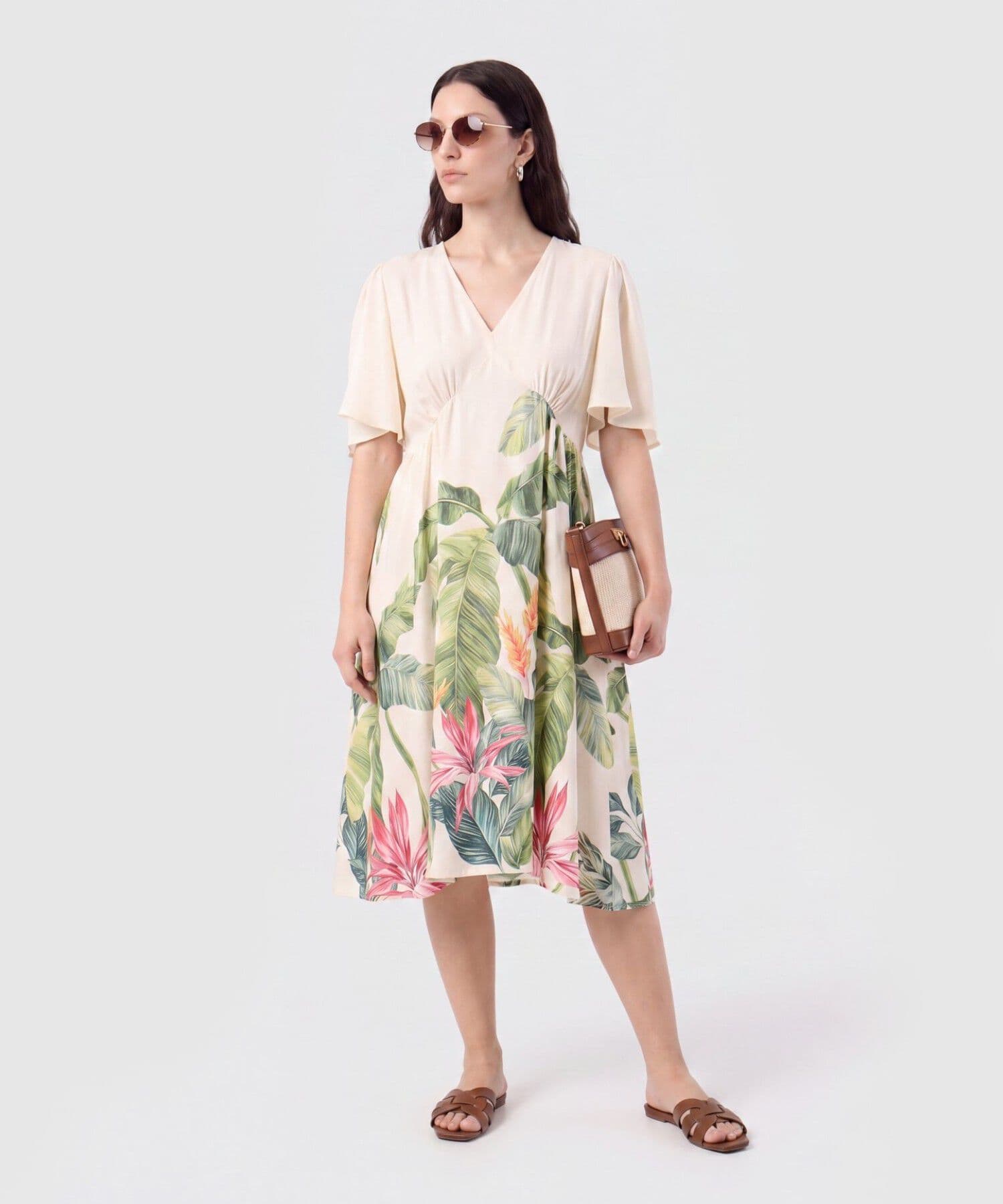 Vestido Cauce Edición Índigo gris humo para mujer, vista principal