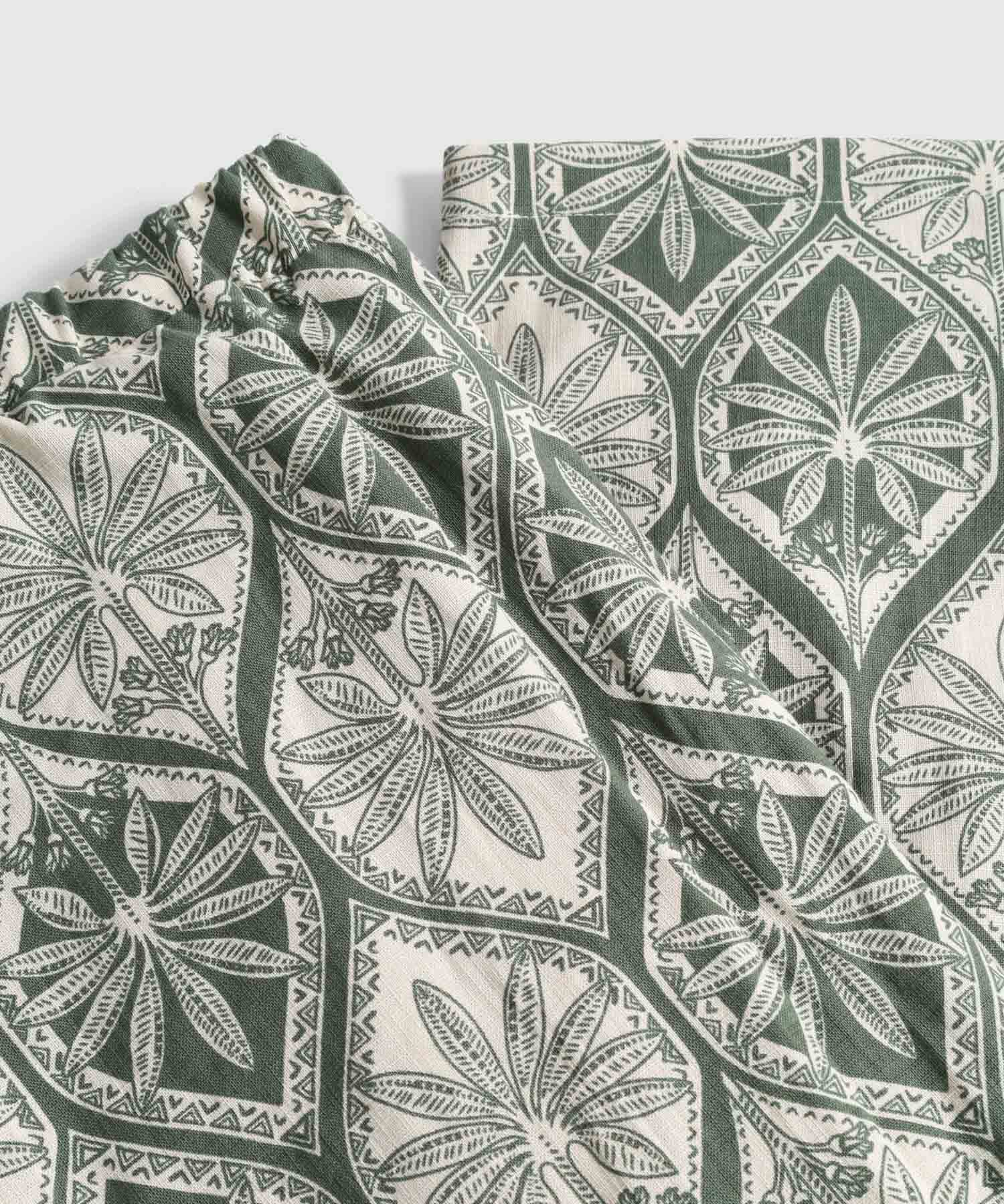 Pantalón Orquídea Edición Índigo verde oliva para mujer, vista 3