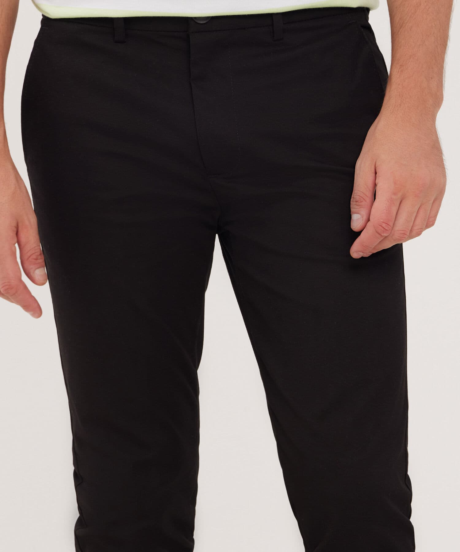 Pantalón Brisa de Día negro para hombre, vista 3