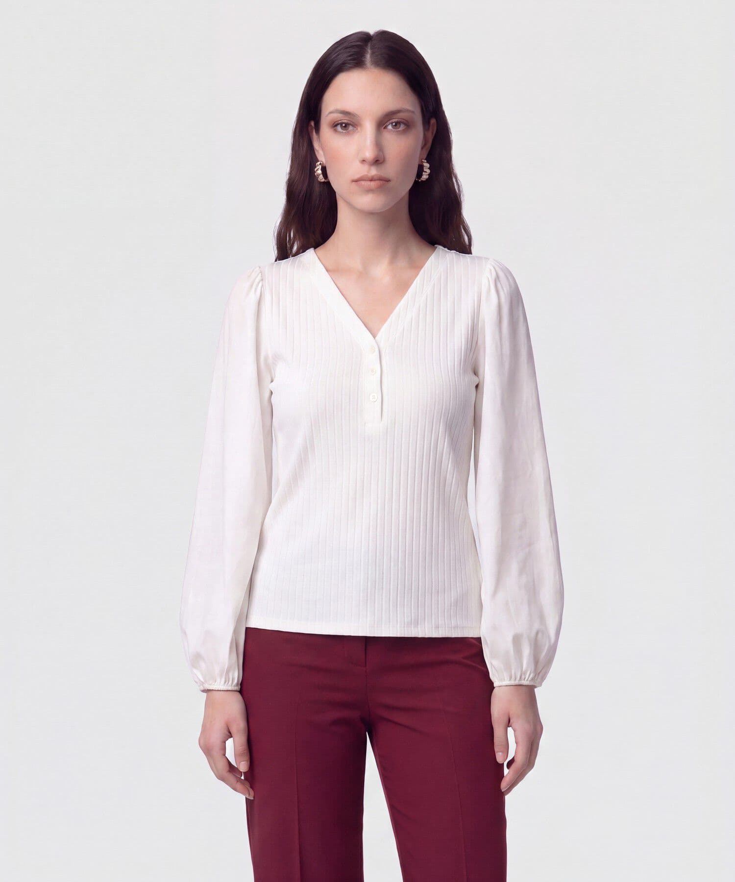 Camiseta Coral Ligero blanco para mujer, vista principal