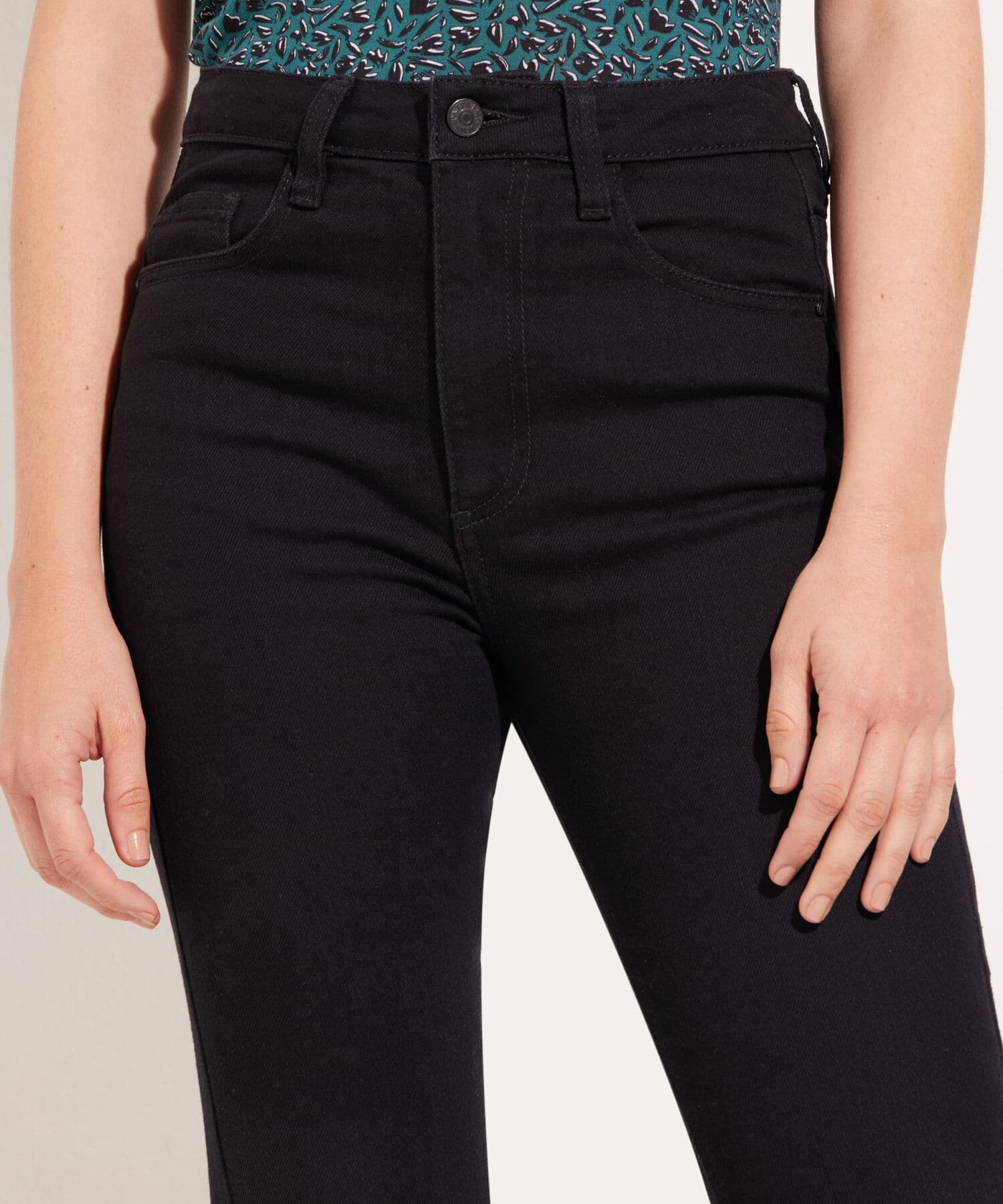 Jean Marfil Edición Lino negro para mujer, vista 3