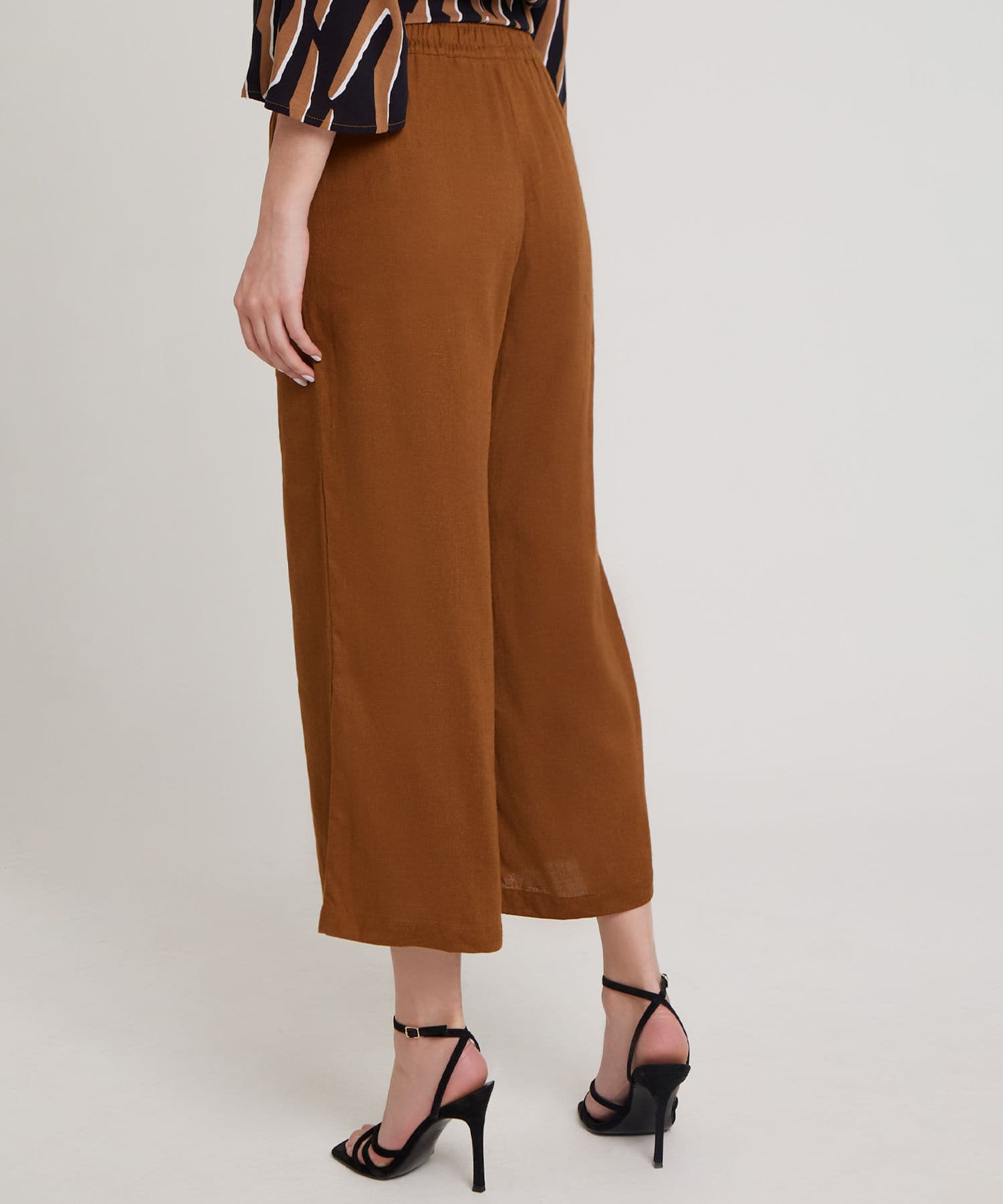 Pantalón Coral Suave café para mujer, vista 4