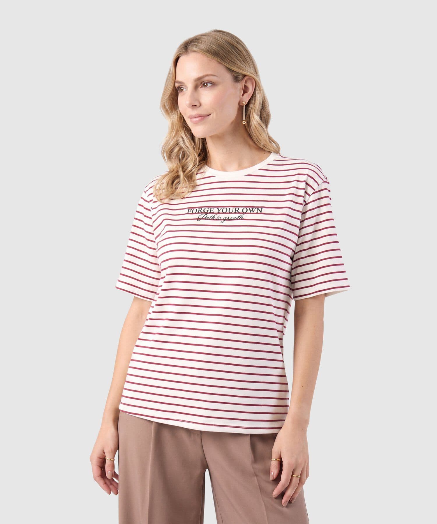 Camiseta Palma Edición Índigo coral para mujer, vista principal