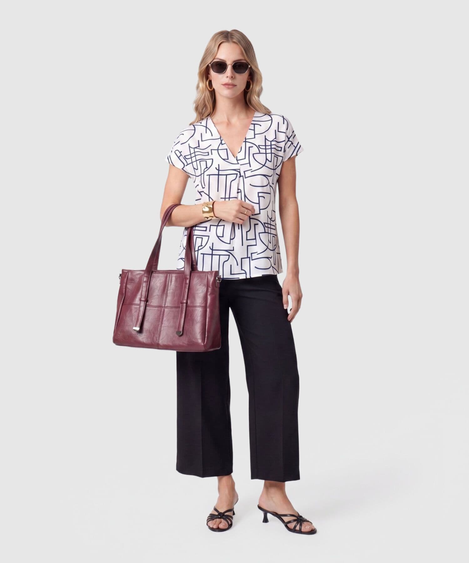 Camiseta Julieta de Noche blanco para mujer, vista 2