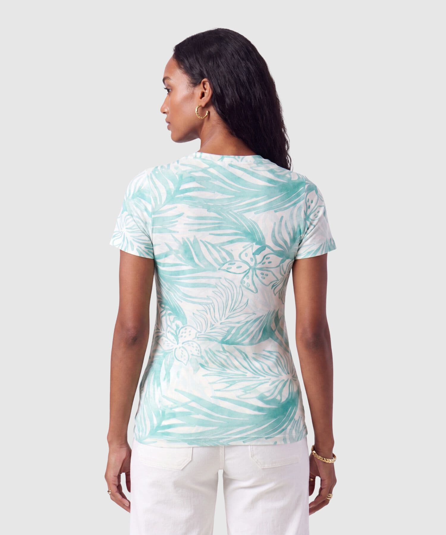 Camiseta Valle de Viaje azul marino para mujer, vista 4