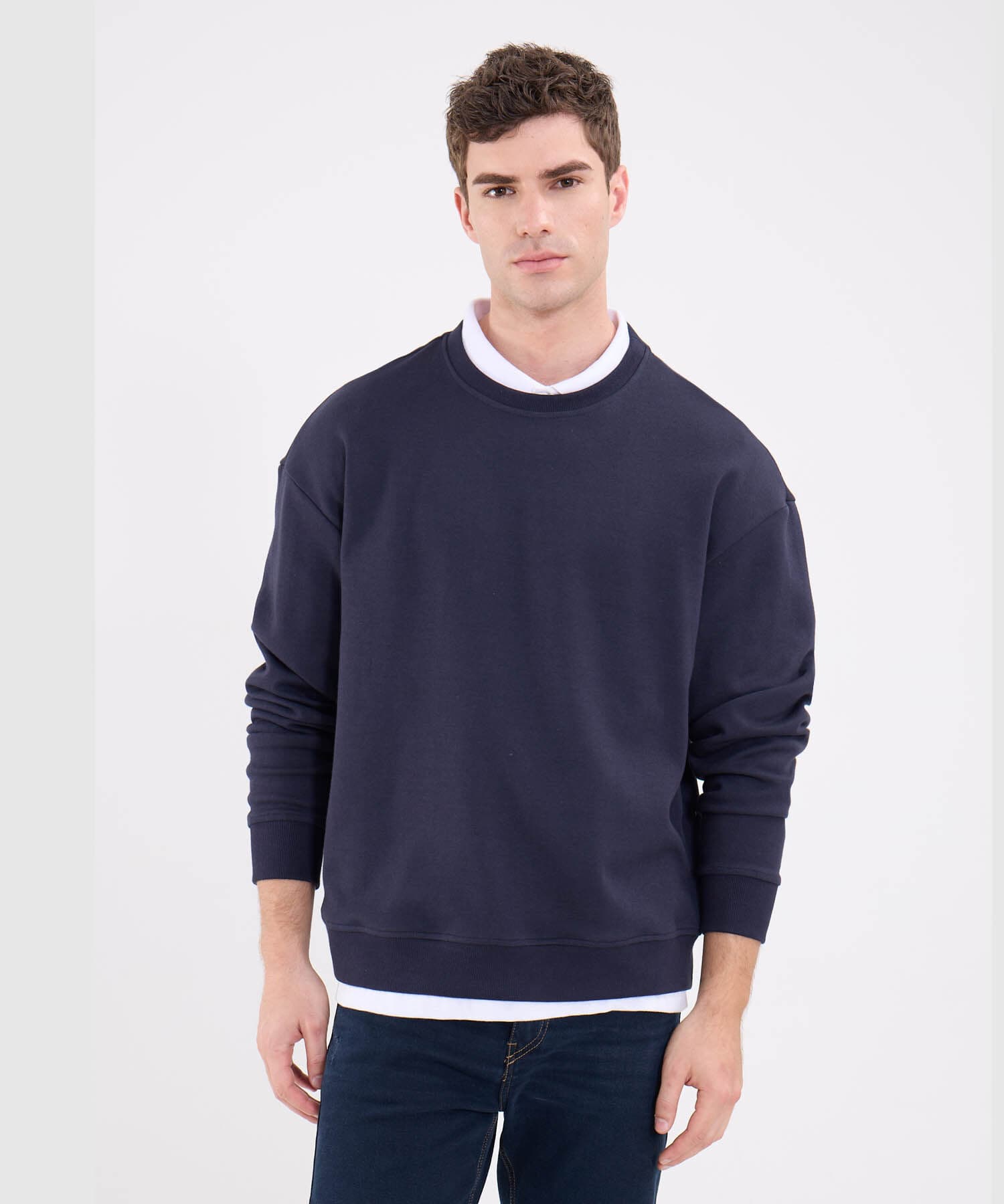 Buzo Brisa de Viaje azul marino para hombre, vista principal