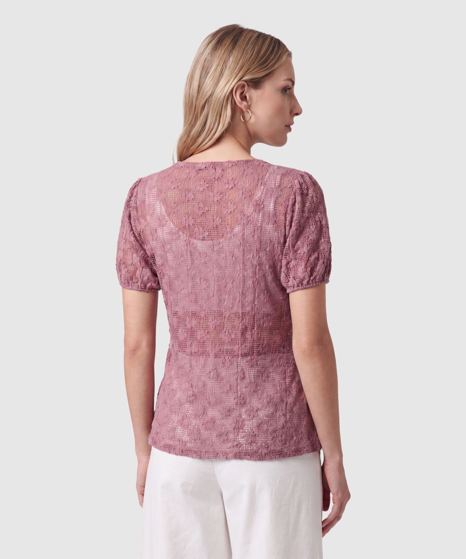Camiseta Oliva de Noche negro para mujer, vista 4