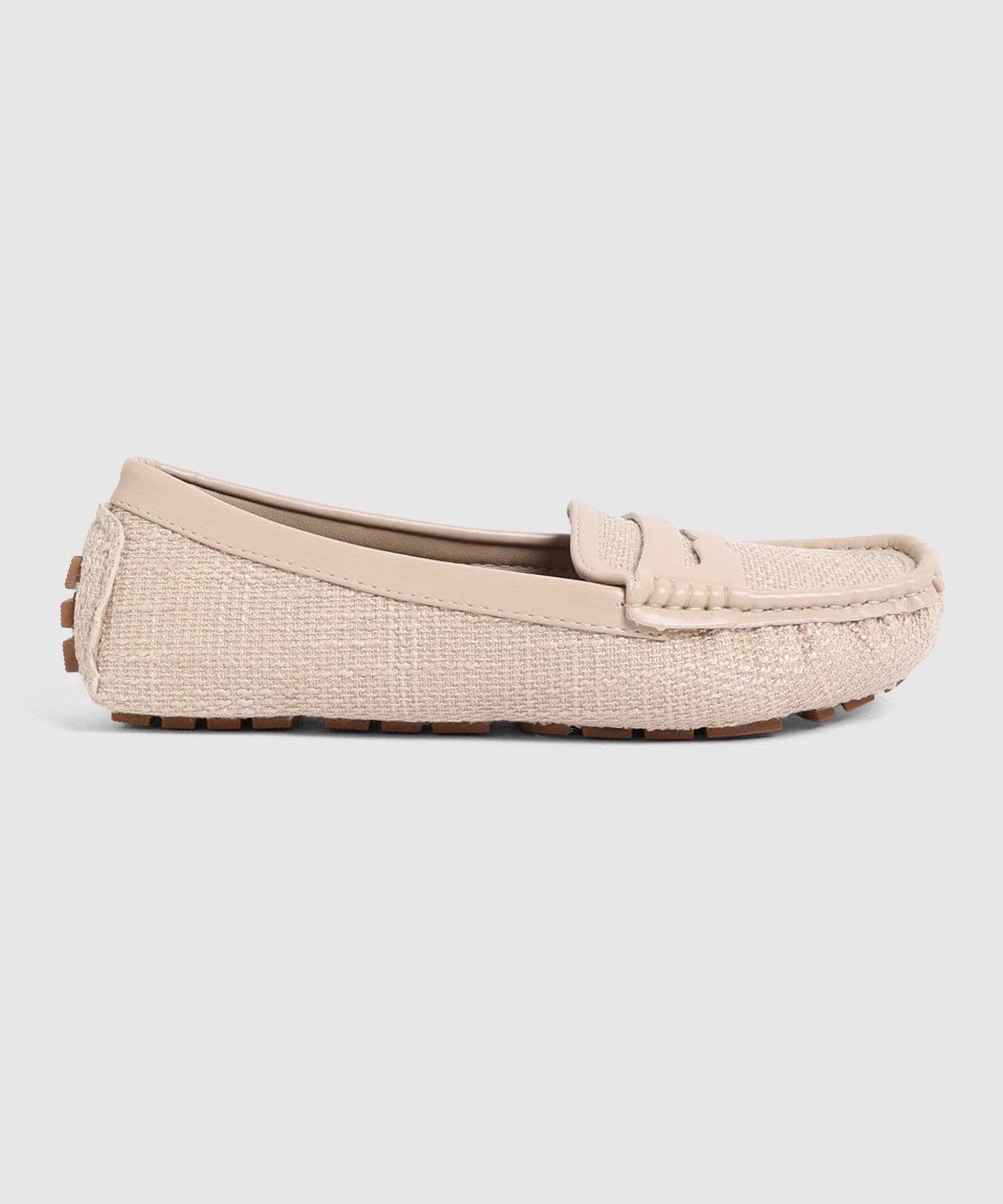 Mocasines Candelaria Edición Índigo café para mujer, vista principal