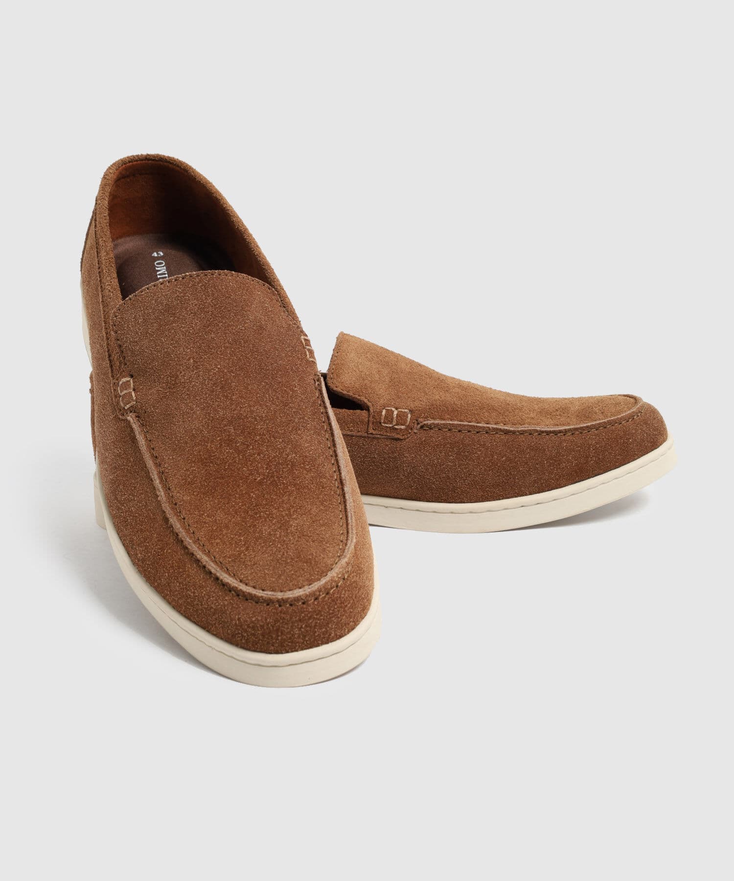 Mocasines Candelaria de Día café para hombre, vista 4