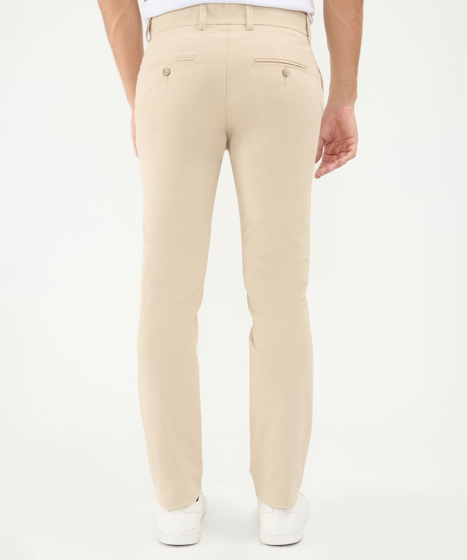 Pantalón Coral Clásico arena para hombre, vista 4
