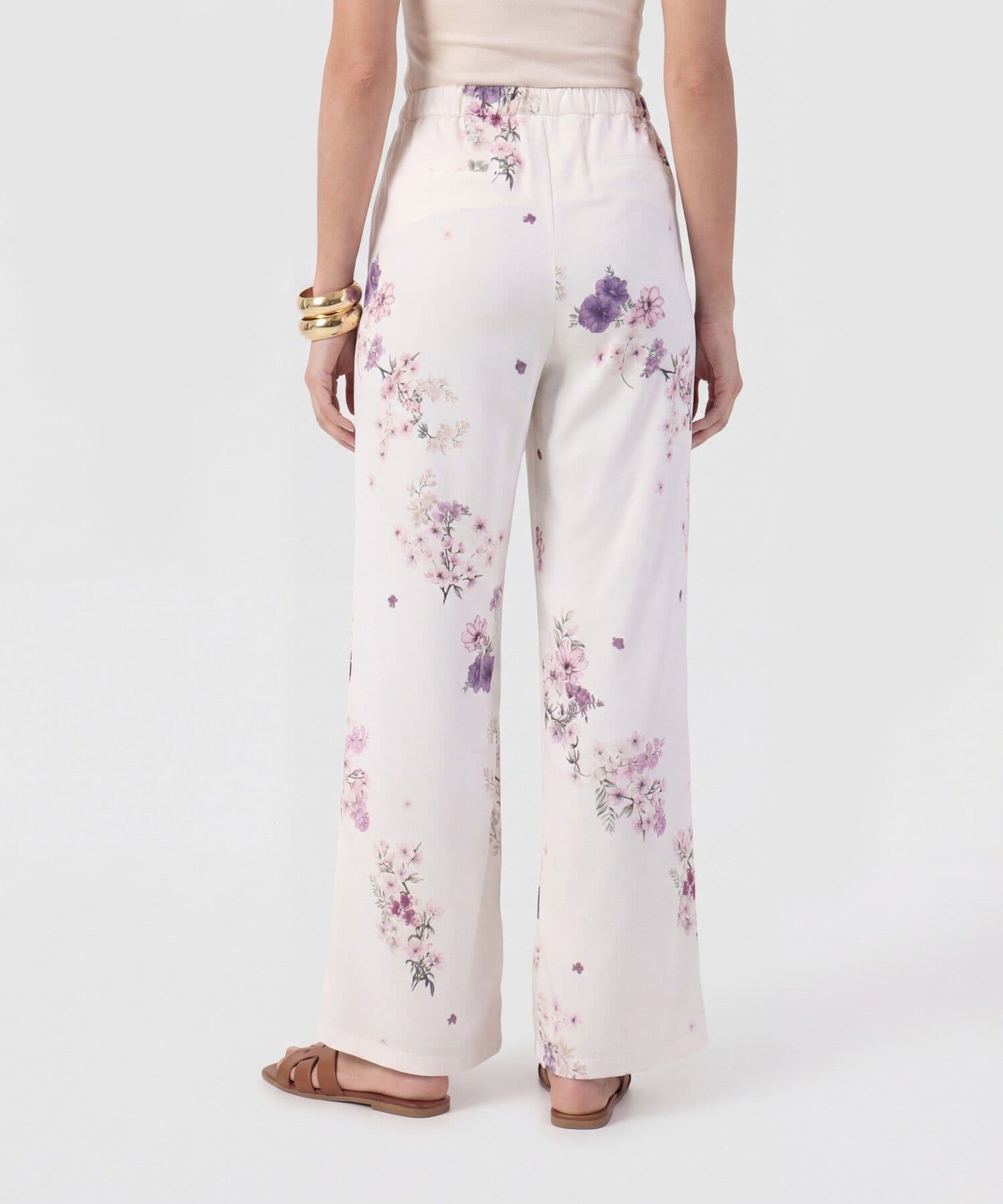 Pantalón Litoral Ligero blanco para mujer, vista 4