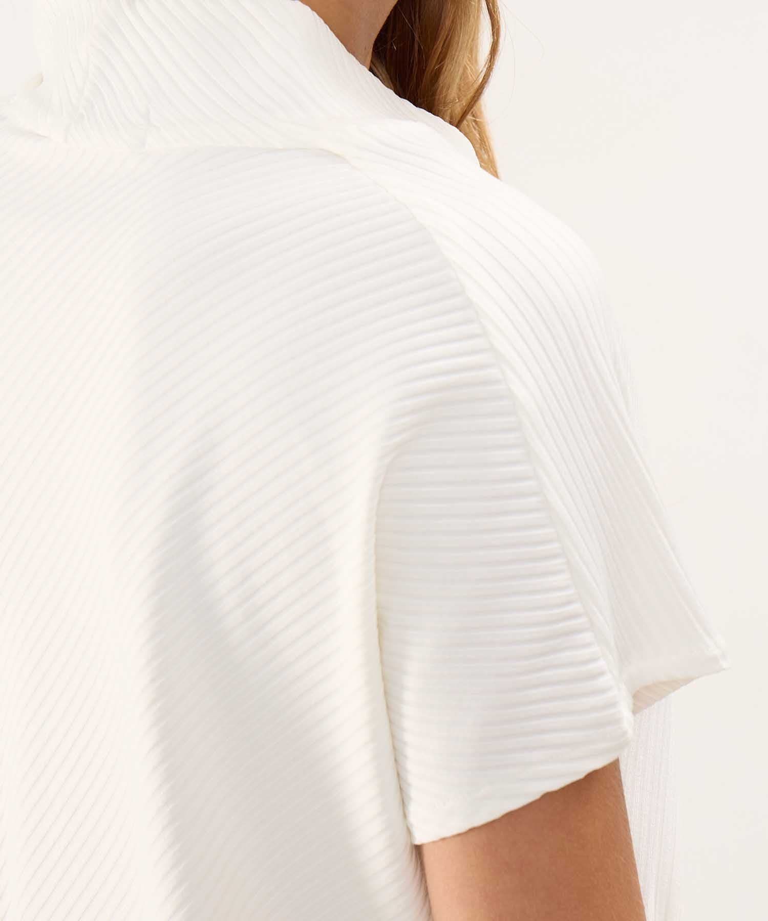 Blusa Granada Fluido mostaza para mujer, vista 5