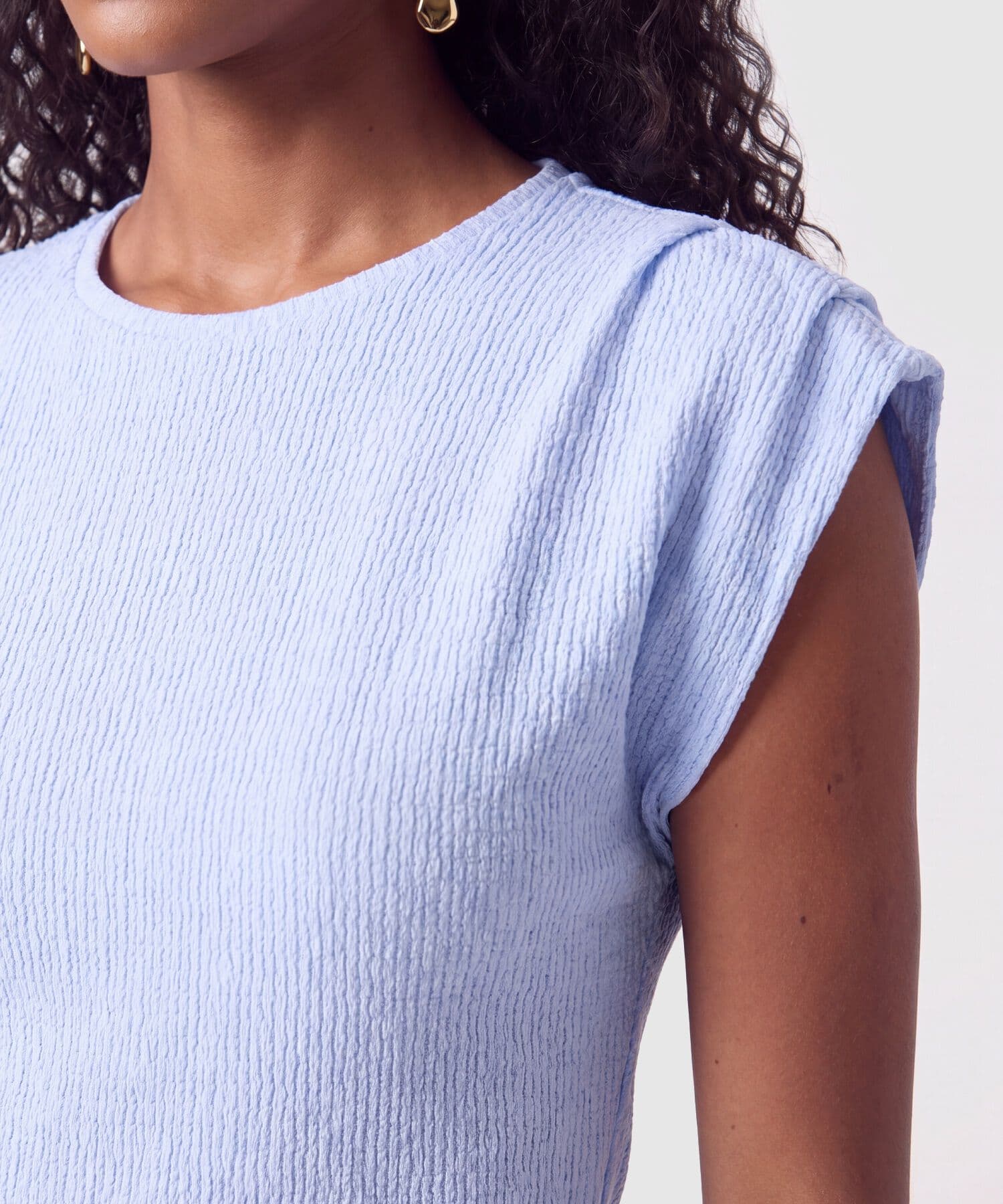 Camiseta Granada Natural azul marino para mujer, vista 3