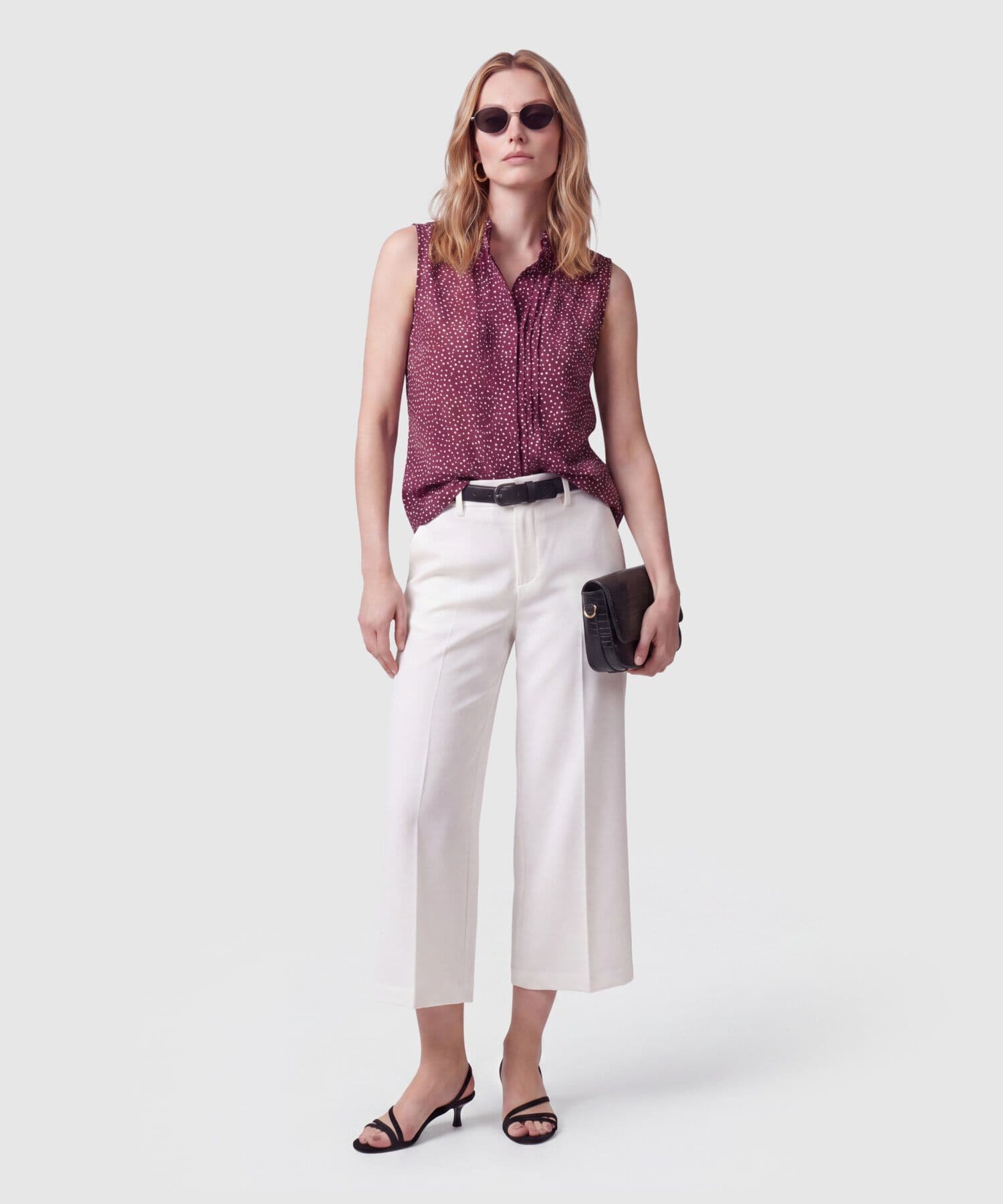 Blusa Encanto de Noche verde oliva para mujer, vista 2