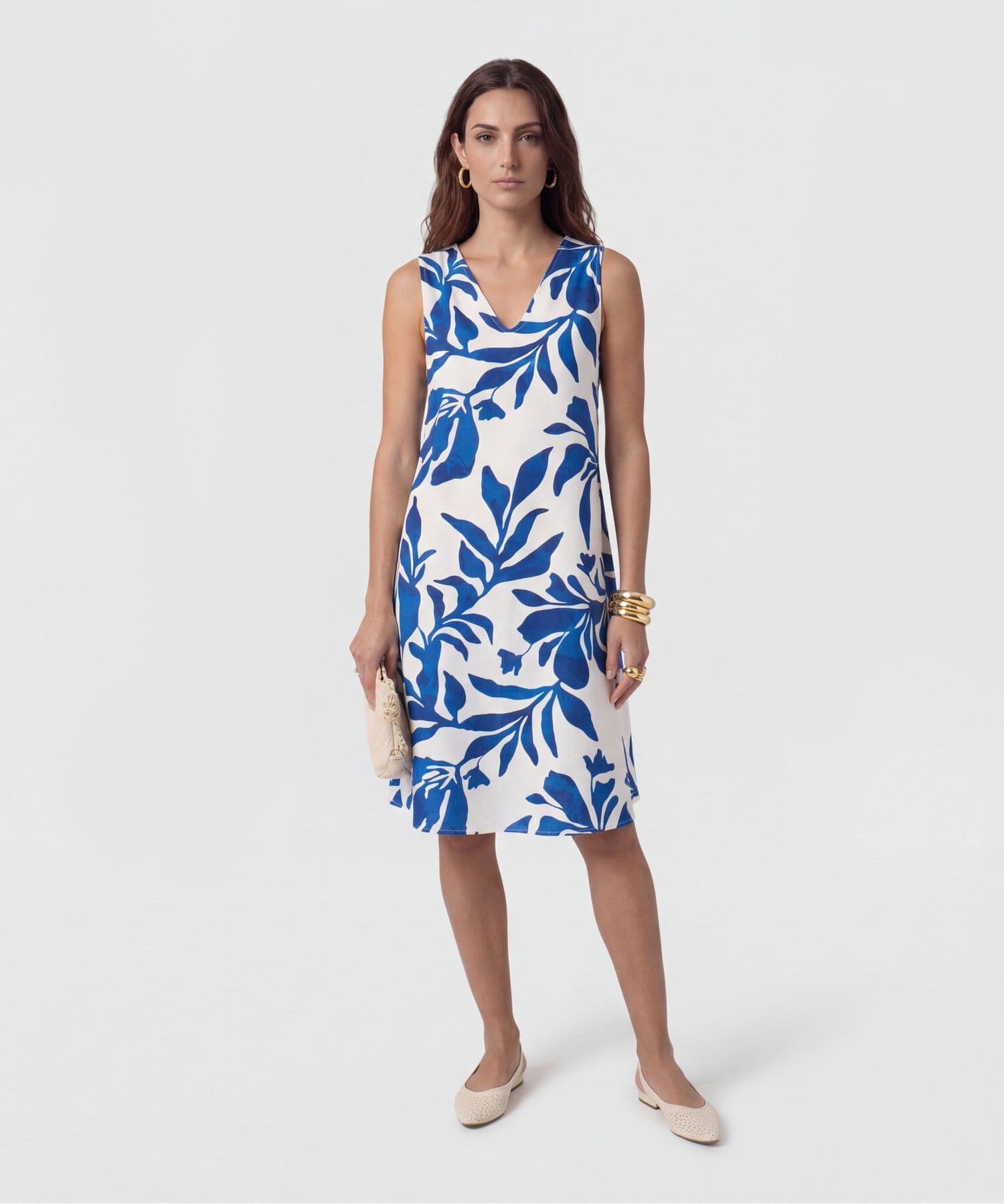 Vestido Orquídea de Viaje blanco para mujer, vista principal