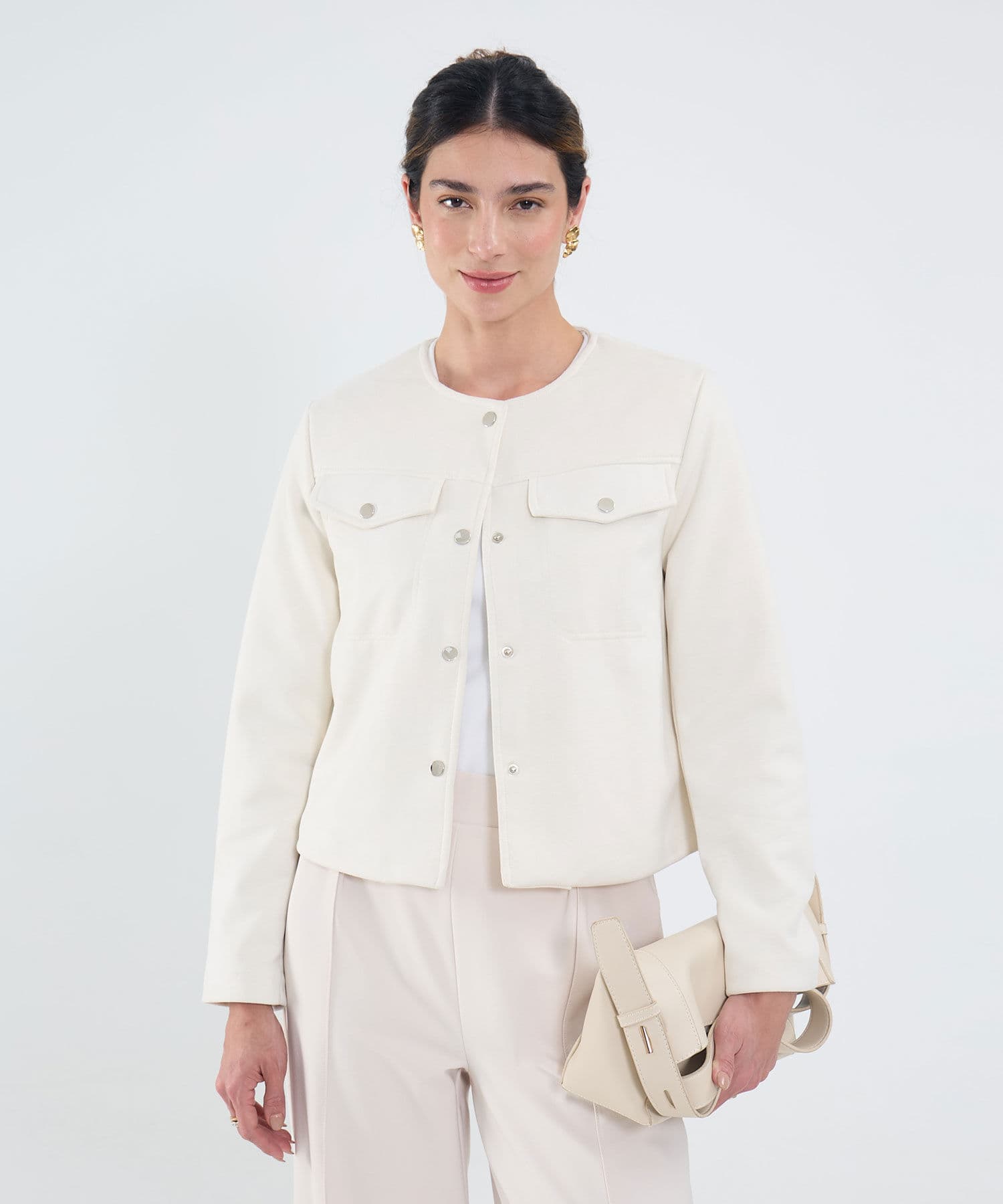 Chaqueta Elisa Natural multicolor para mujer, vista principal