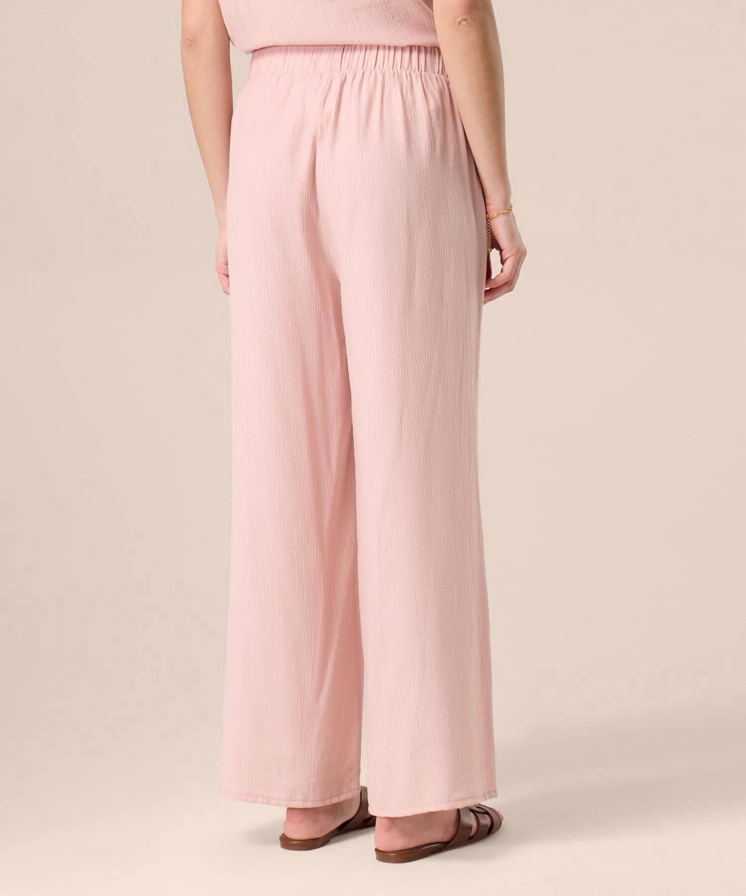 Pantalón Palma de Ciudad rosa empolvado para mujer, vista 4