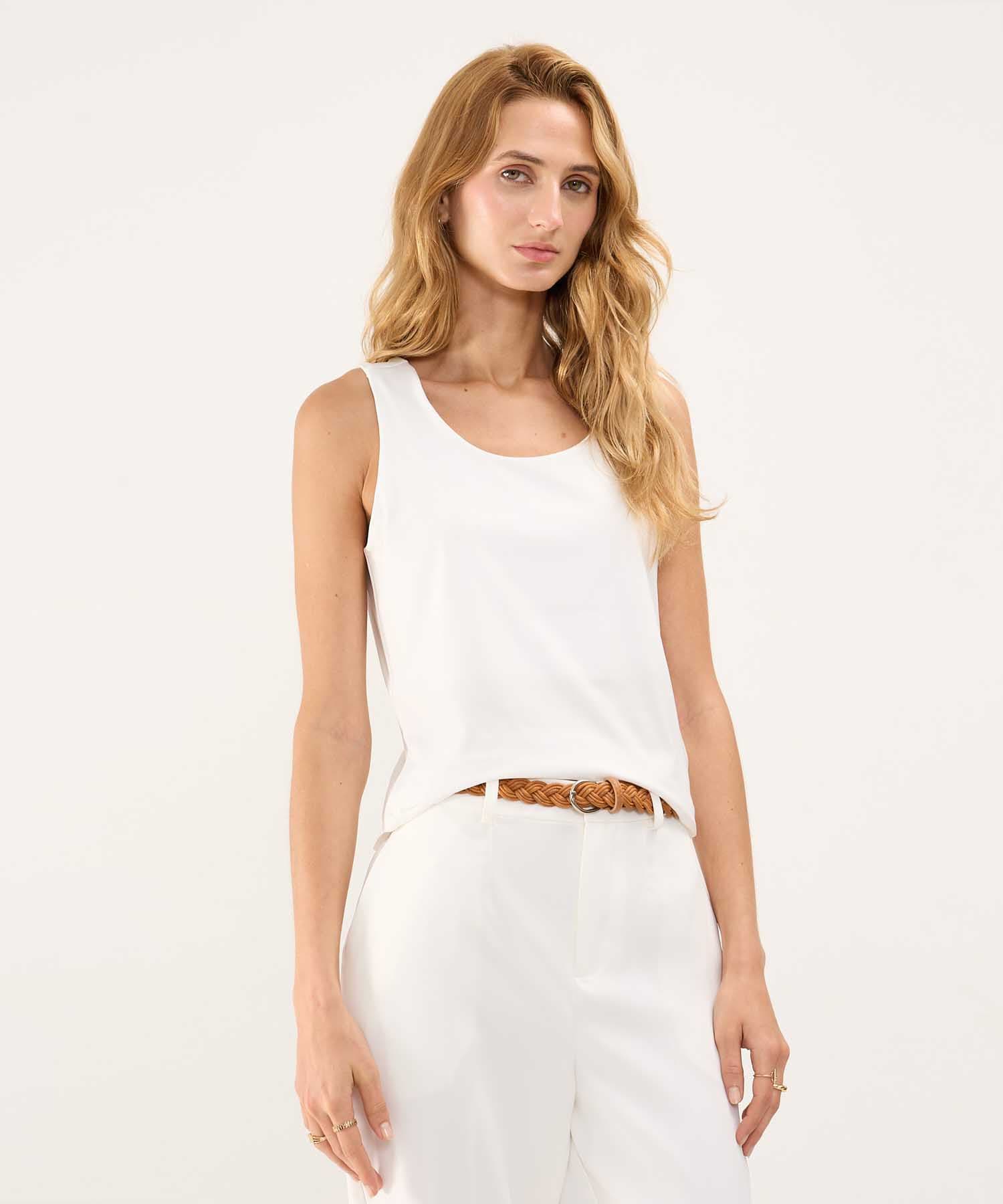 Camiseta Solana Edición Índigo blanco para mujer, vista principal