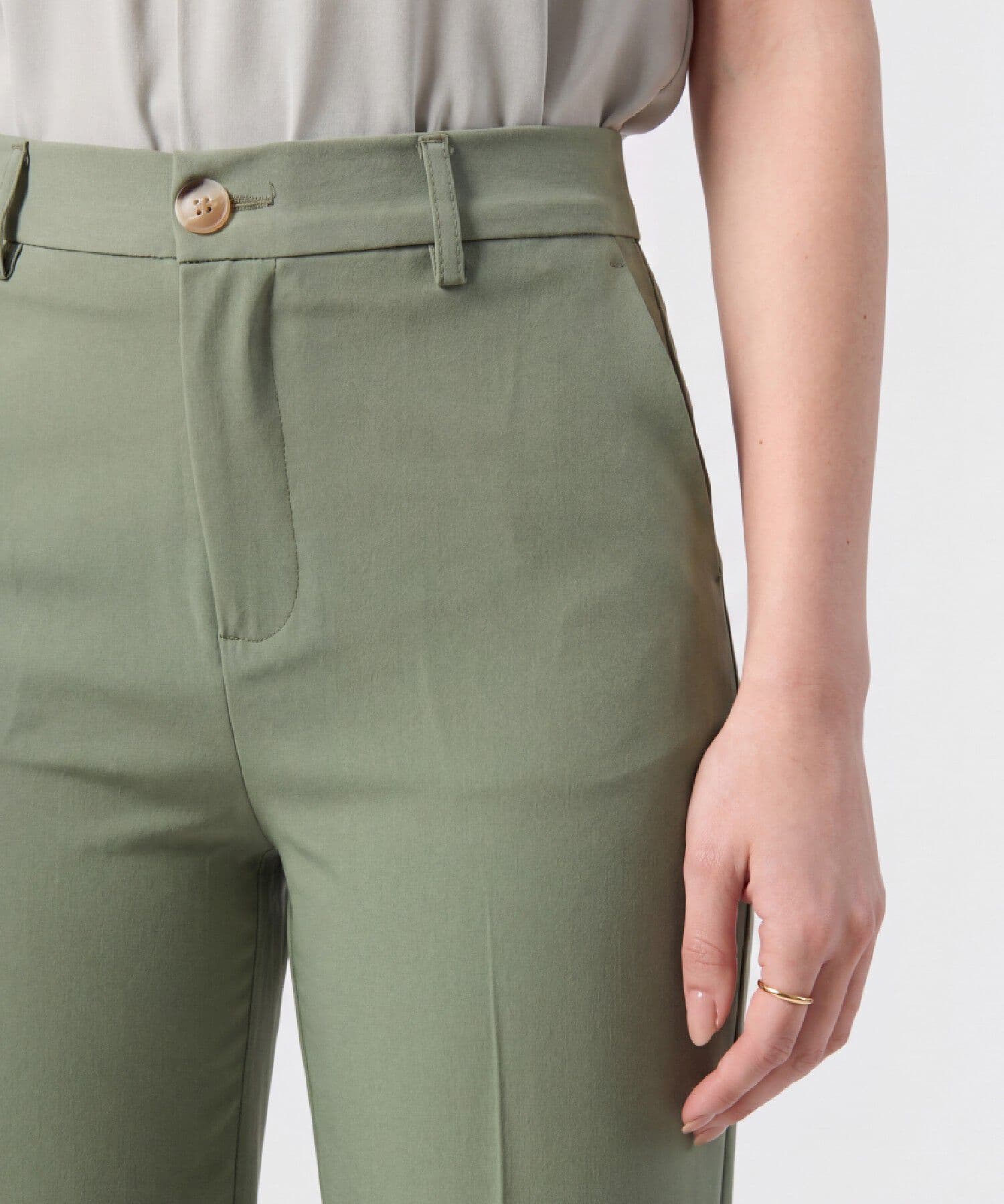 Pantalón Encanto de Noche azul índigo para mujer, vista 3