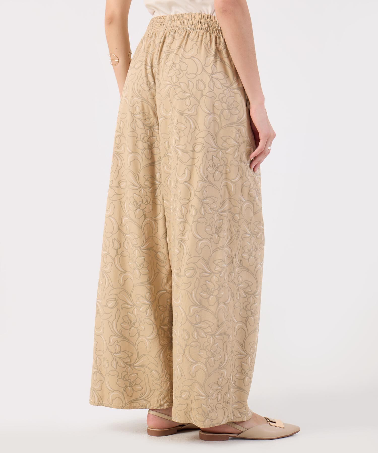 Pantalón Dalia Sastre arena para mujer, vista 4