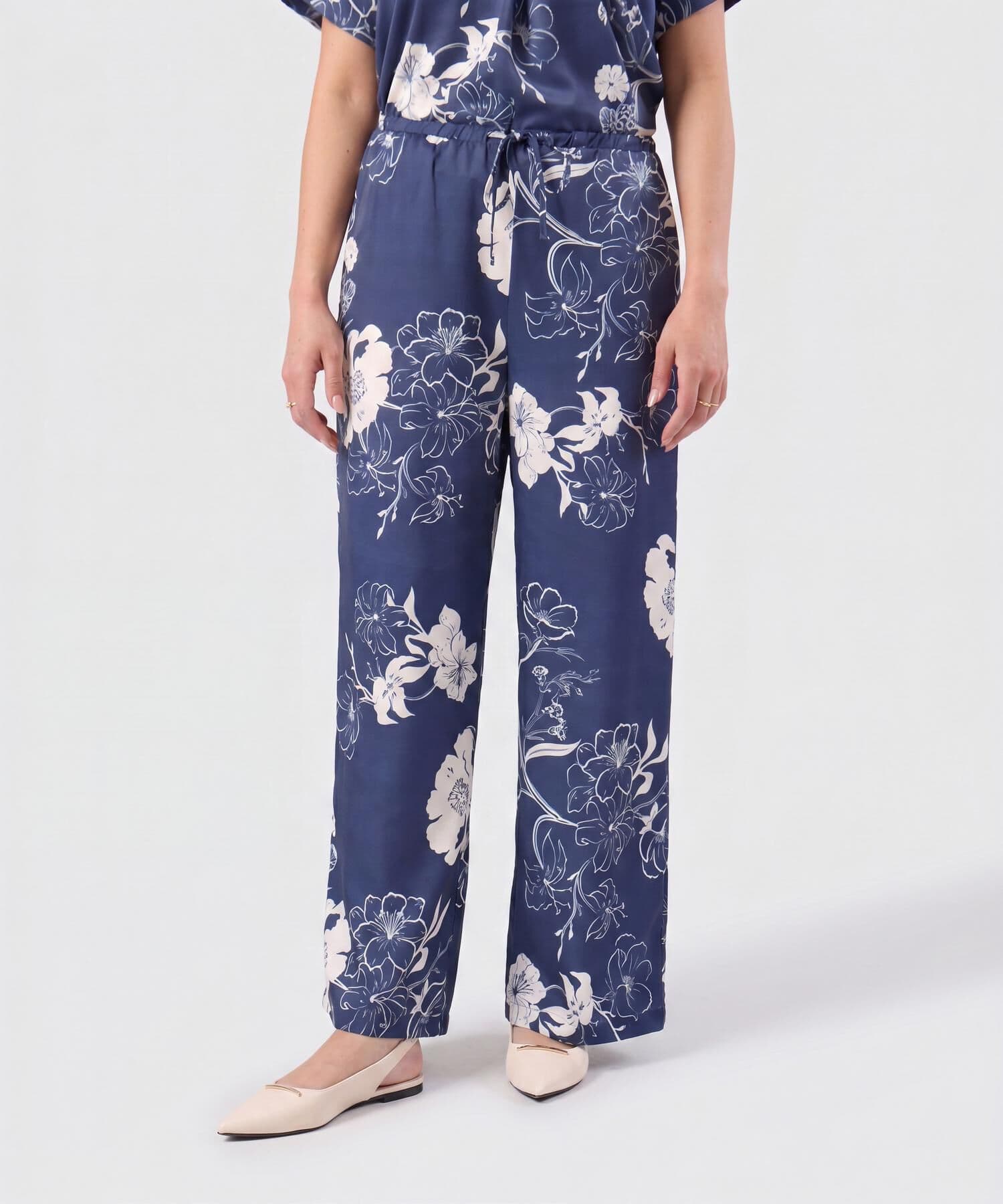 Pantalón Horizonte Natural azul marino para mujer, vista principal