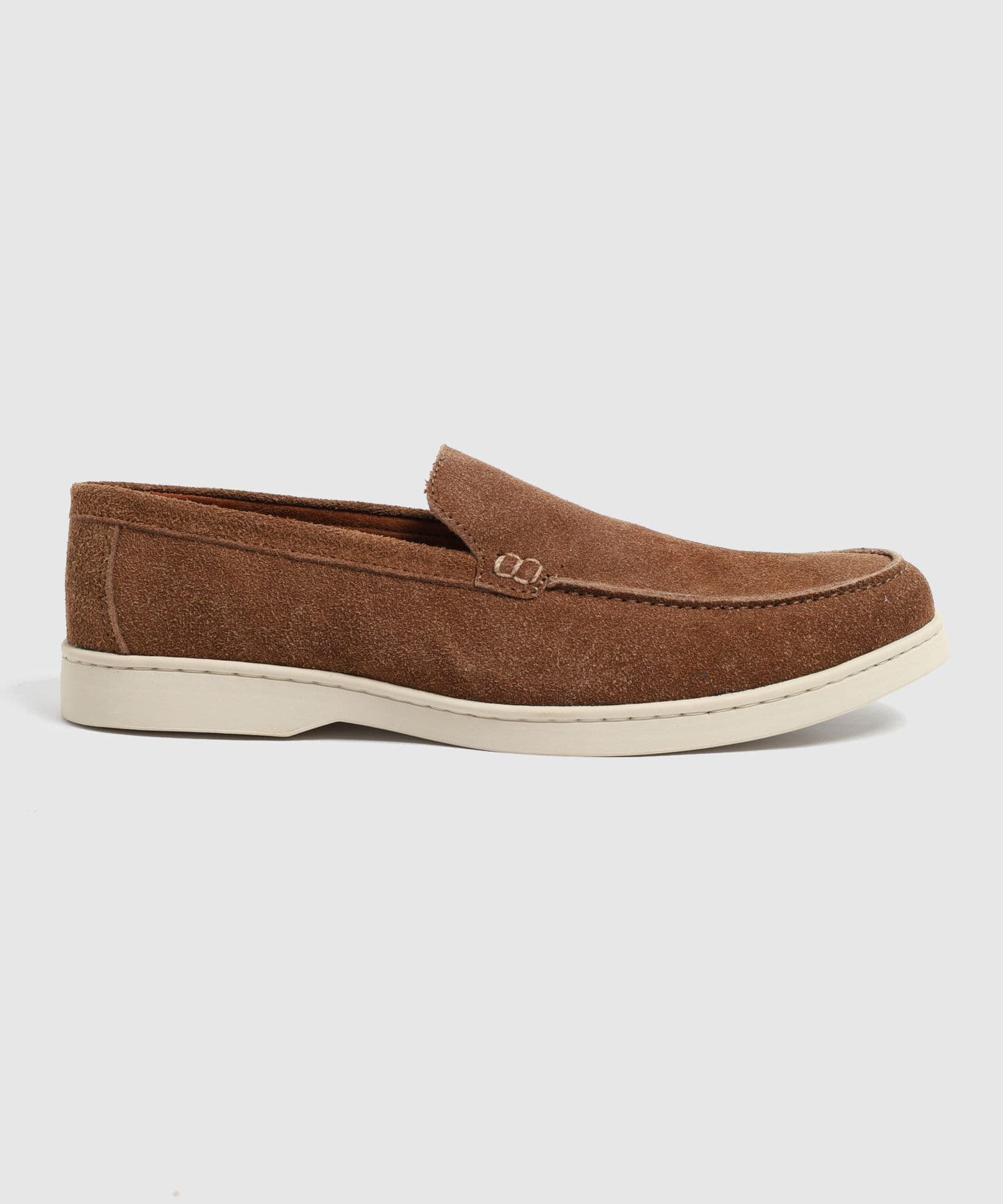 Mocasines Candelaria de Día café para hombre, vista principal