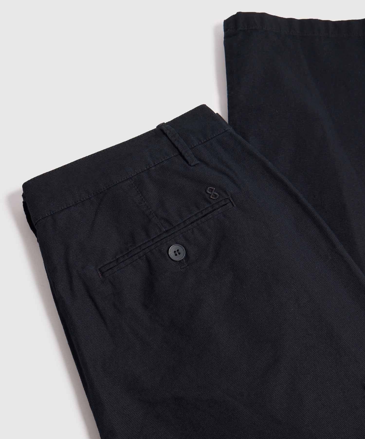 Pantalón Marea Clásico negro para hombre, vista 3