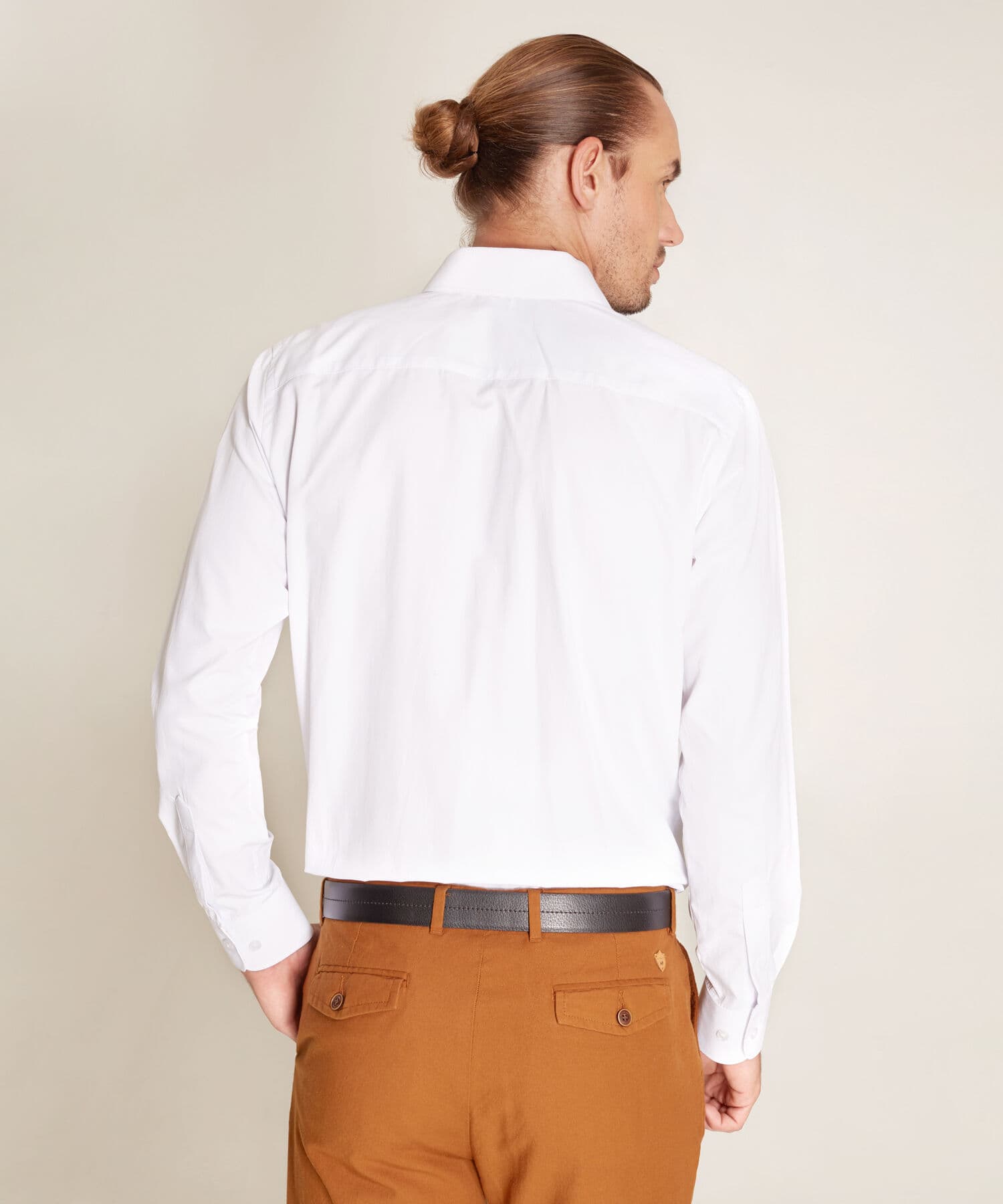 Camisa Marea de Ciudad blanco para hombre, vista 3