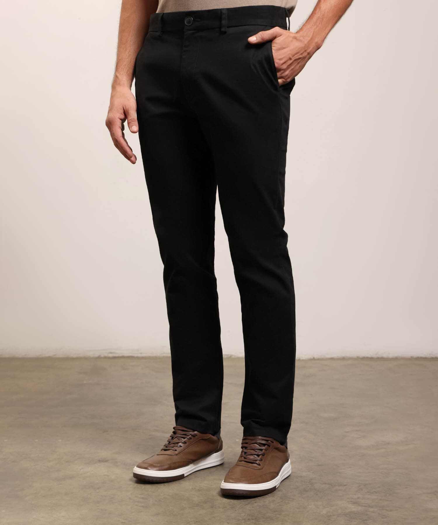 Pantalón Niebla Sastre negro para hombre, vista principal