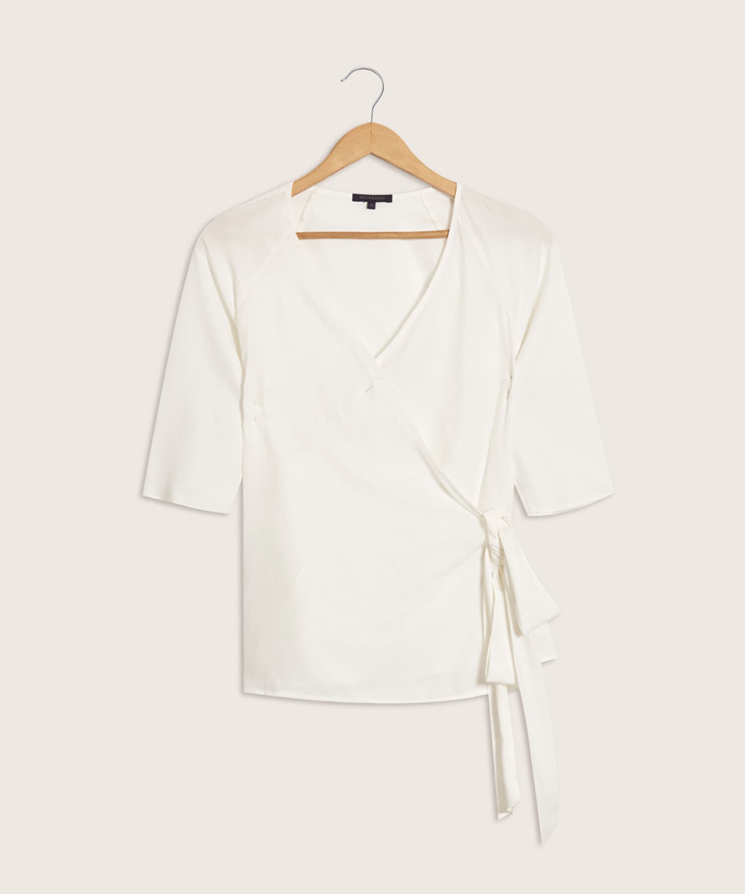 Blusa Isadora Fluido blanco para mujer, vista principal