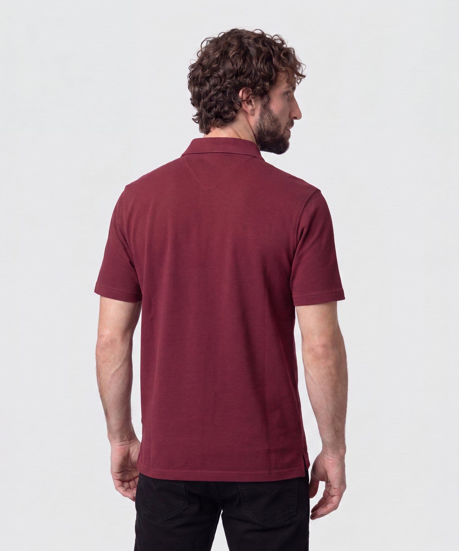 Polo Encanto Edición Índigo naranja para hombre, vista 4