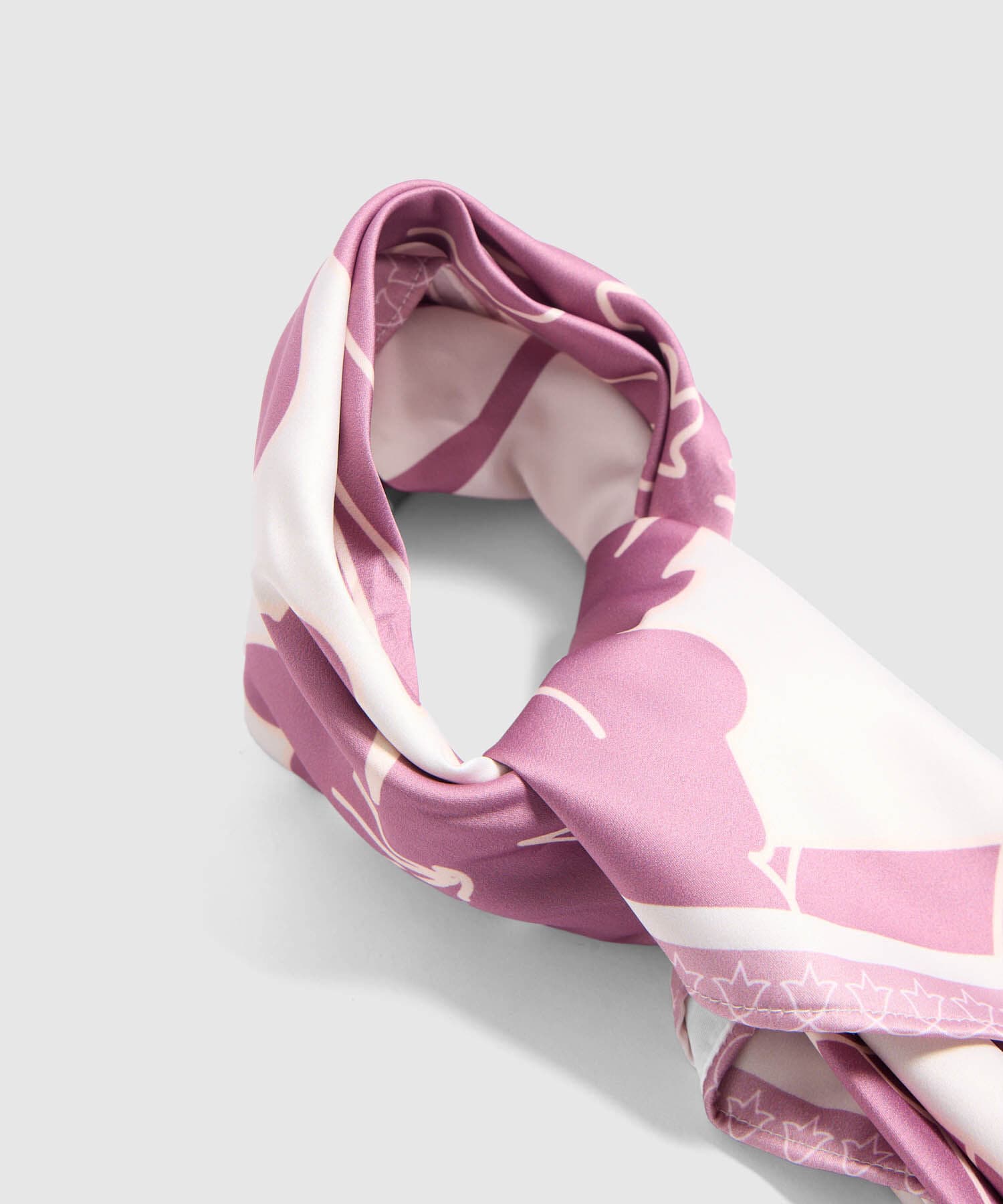 Pañoleta Niebla Ligero rosa empolvado para mujer, vista 2