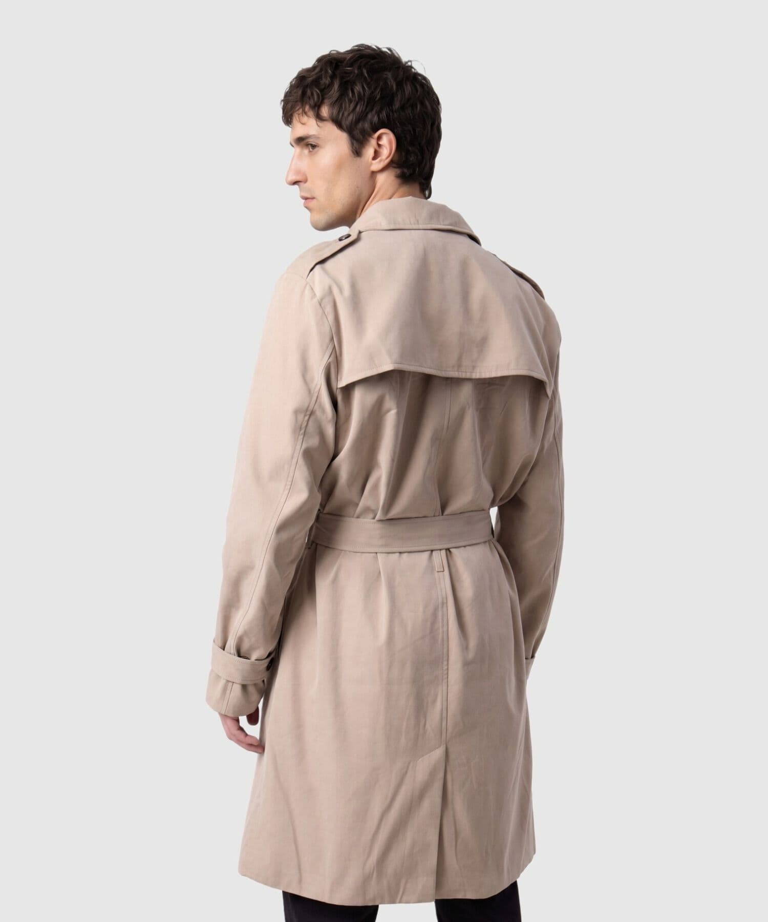Chaqueta Emilia Contemporáneo café para hombre, vista 4