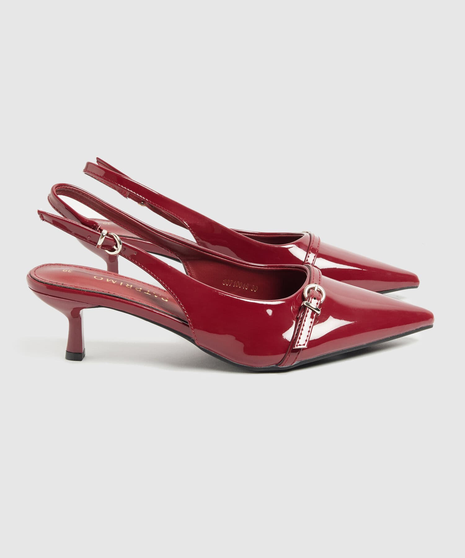 Tacón Andina Suave camel para mujer, vista 2