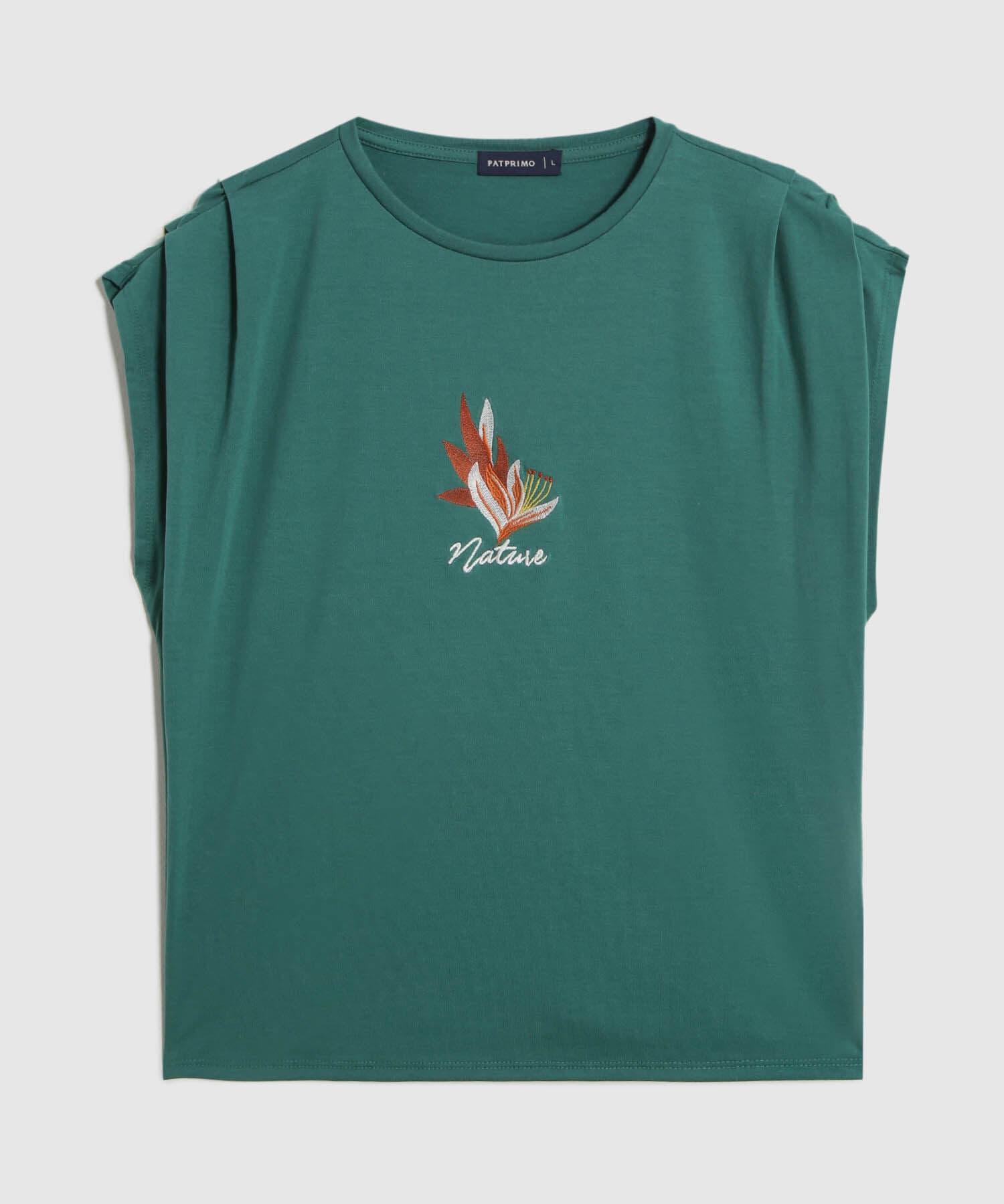 Camiseta Siena Urbano verde oliva para mujer, vista principal