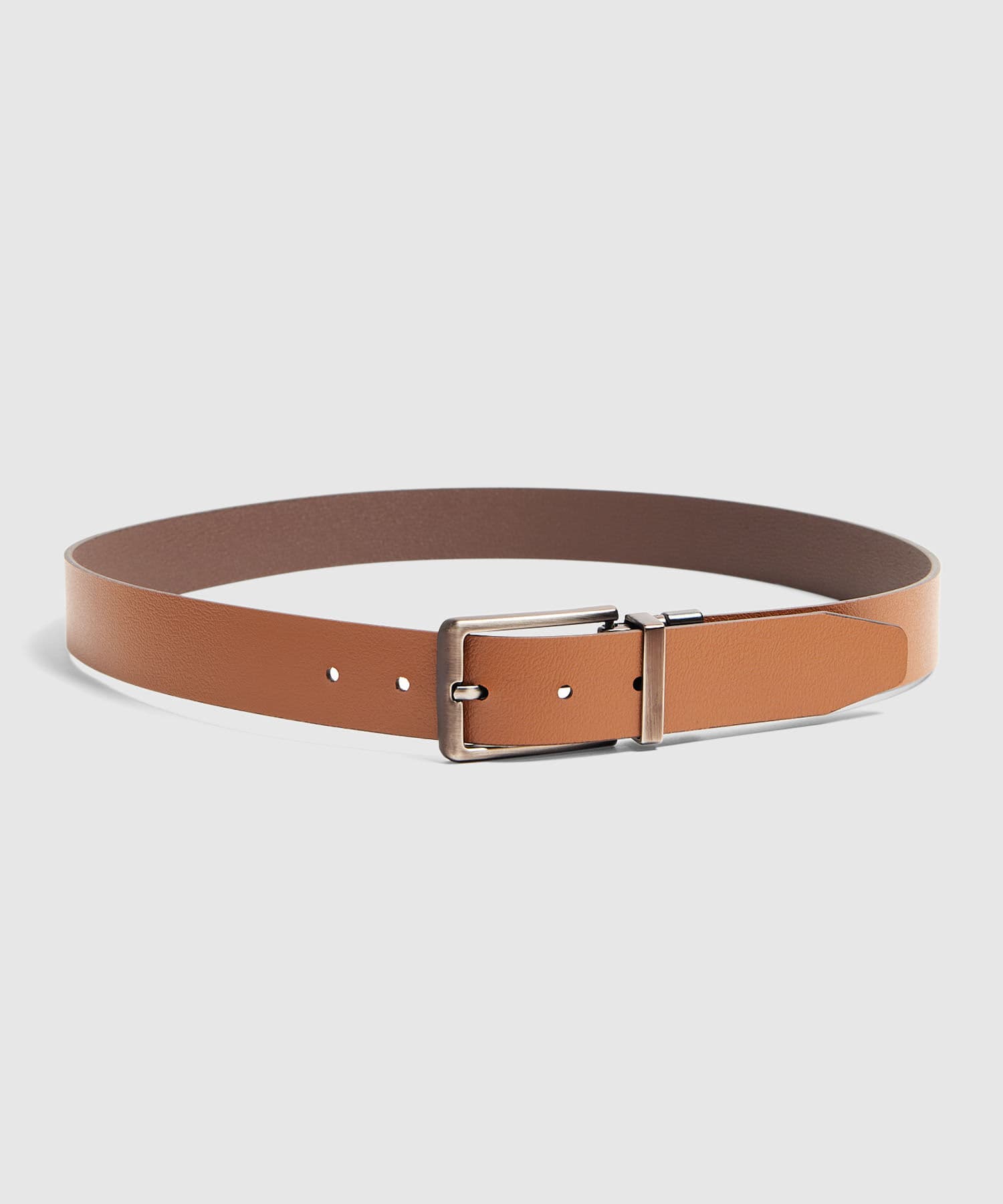 Cinturón Sierra Edición Lino café para hombre, vista 2