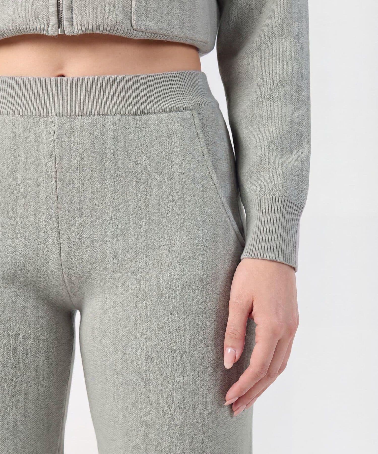 Pantalón Cobalto de Noche verde oliva para mujer, vista 3
