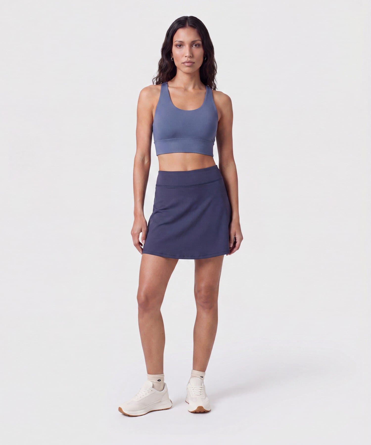 Falda Tierra de Noche azul marino para mujer, vista 2
