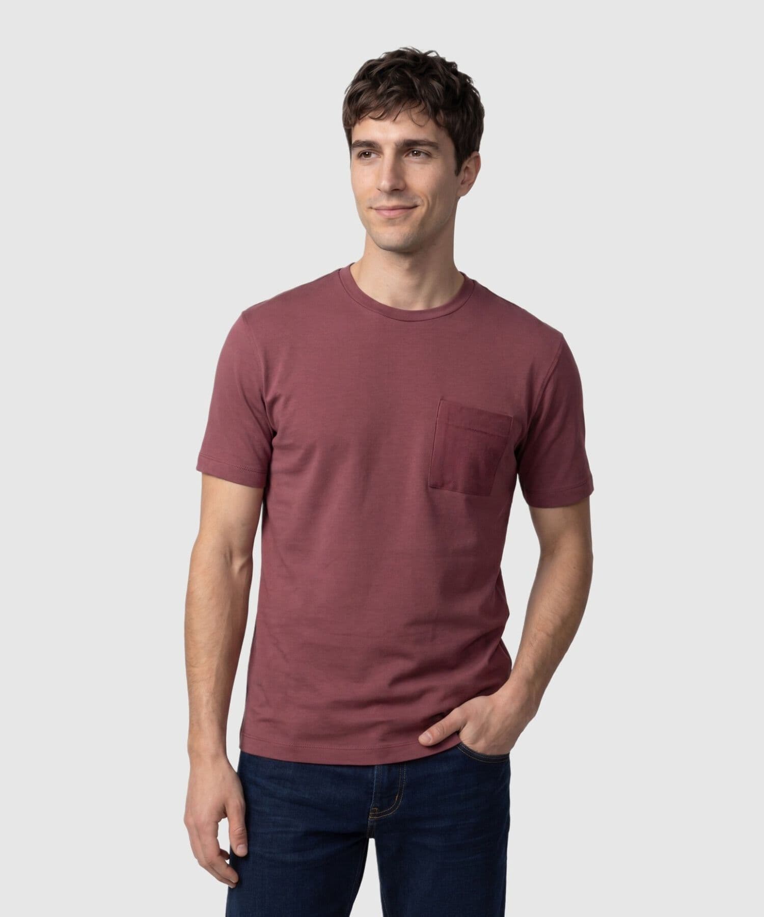 Camiseta Salina de Noche lila para hombre, vista principal