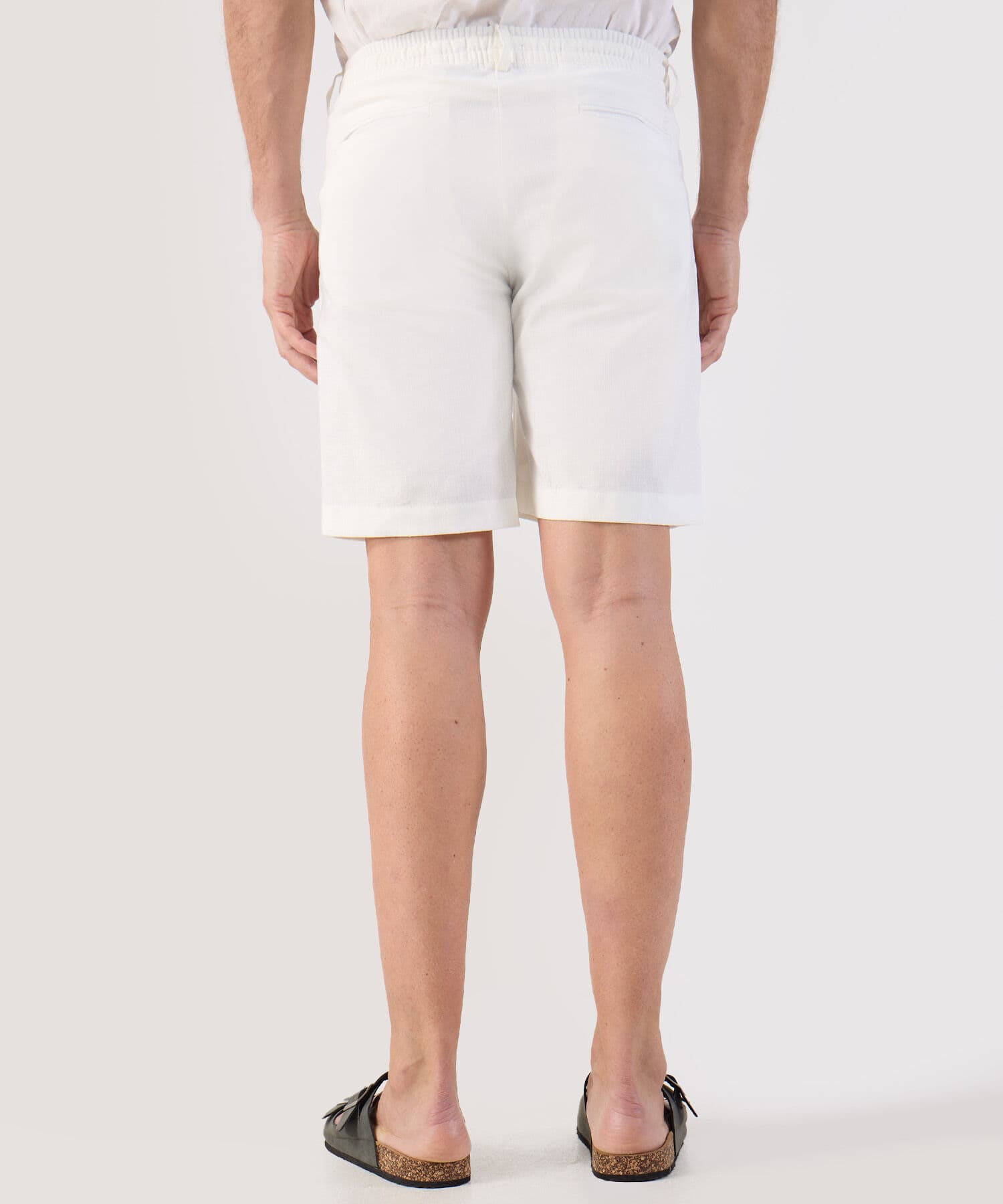 Bermuda Marea Minimalista blanco para hombre, vista 4