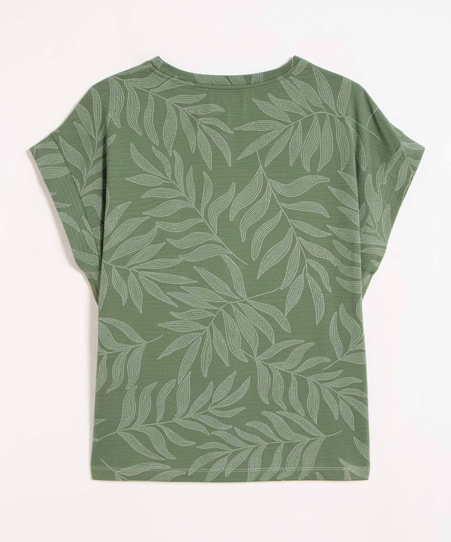Camiseta Calima de Ciudad verde oliva para mujer, vista 3